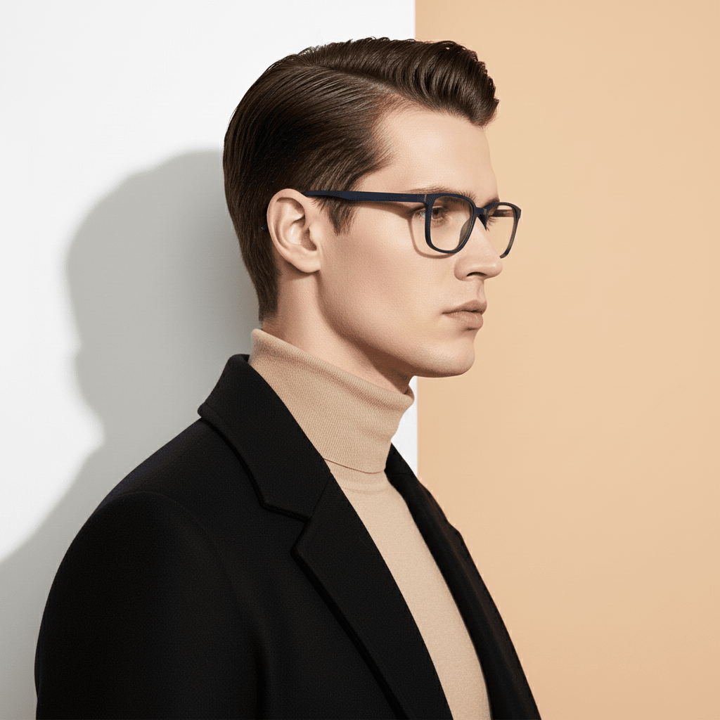 Blue Square Computer Glasses for Men Screen Pro