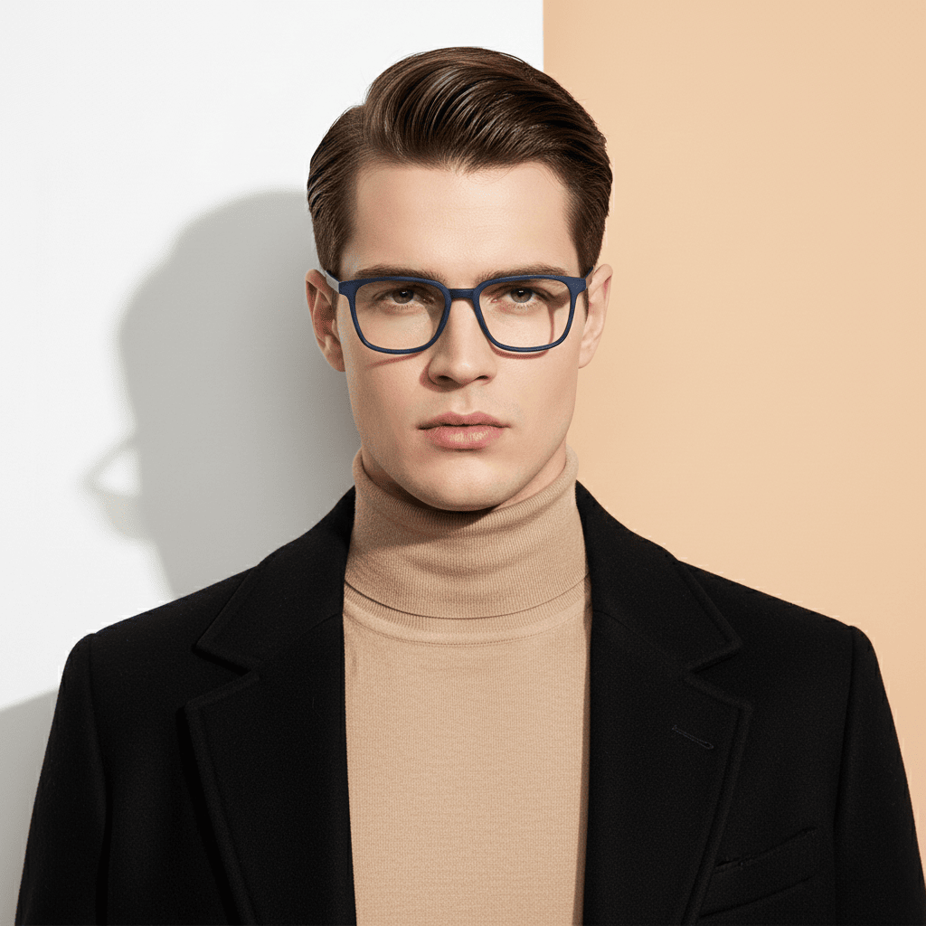 Blue Square Computer Glasses for Men Screen Pro