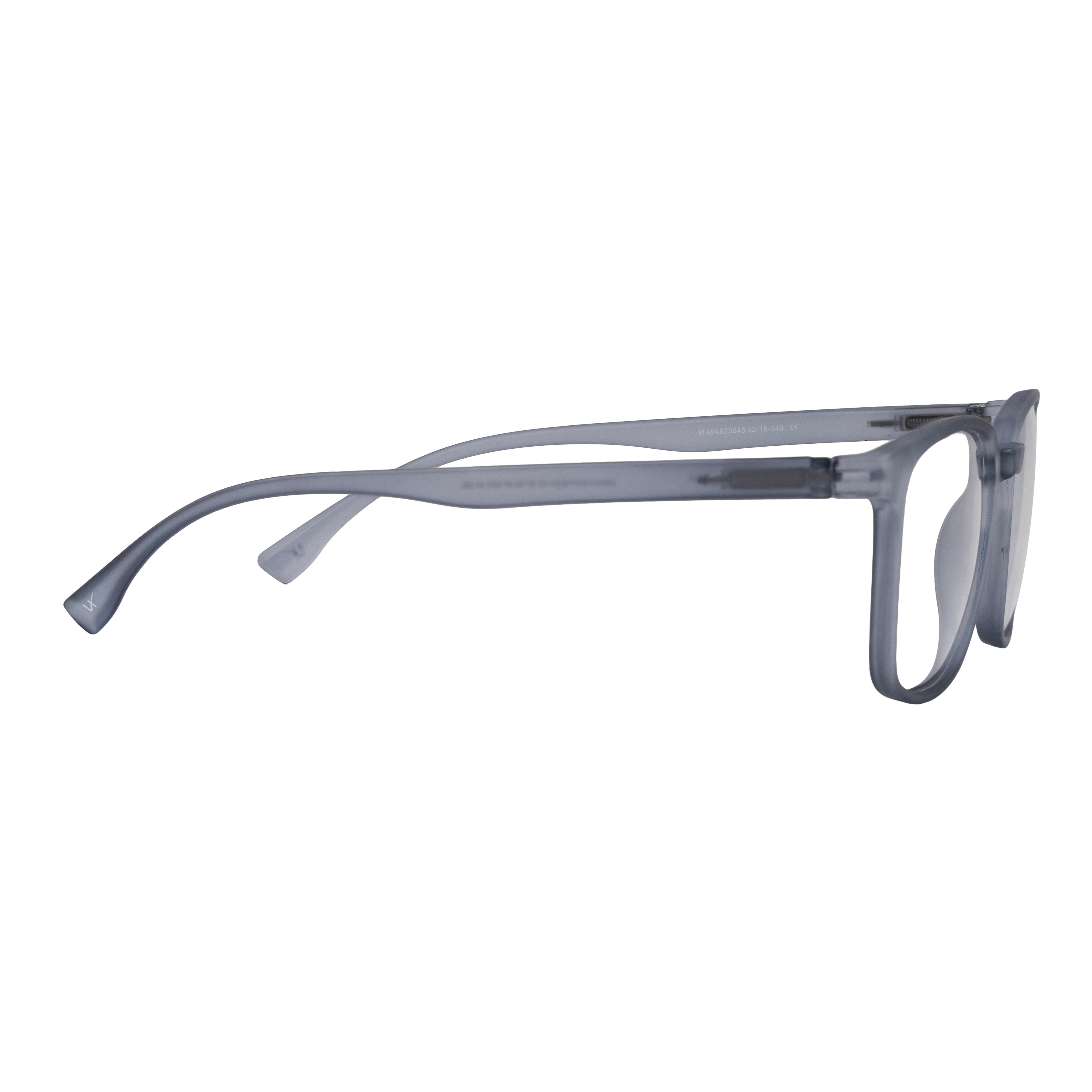 Grey Square Computer Glasses for Men Screen Pro