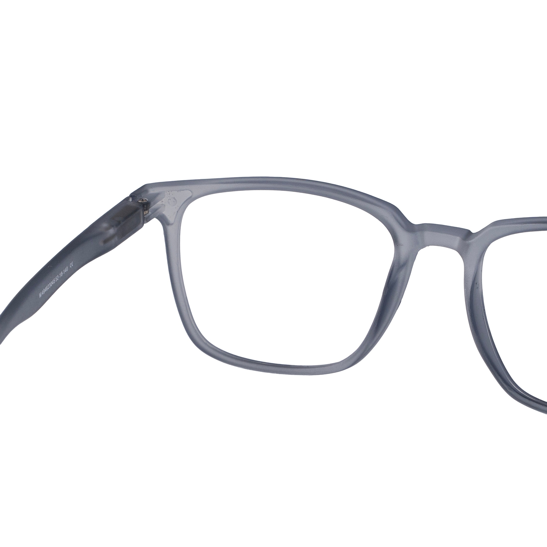 Grey Square Computer Glasses for Men Screen Pro