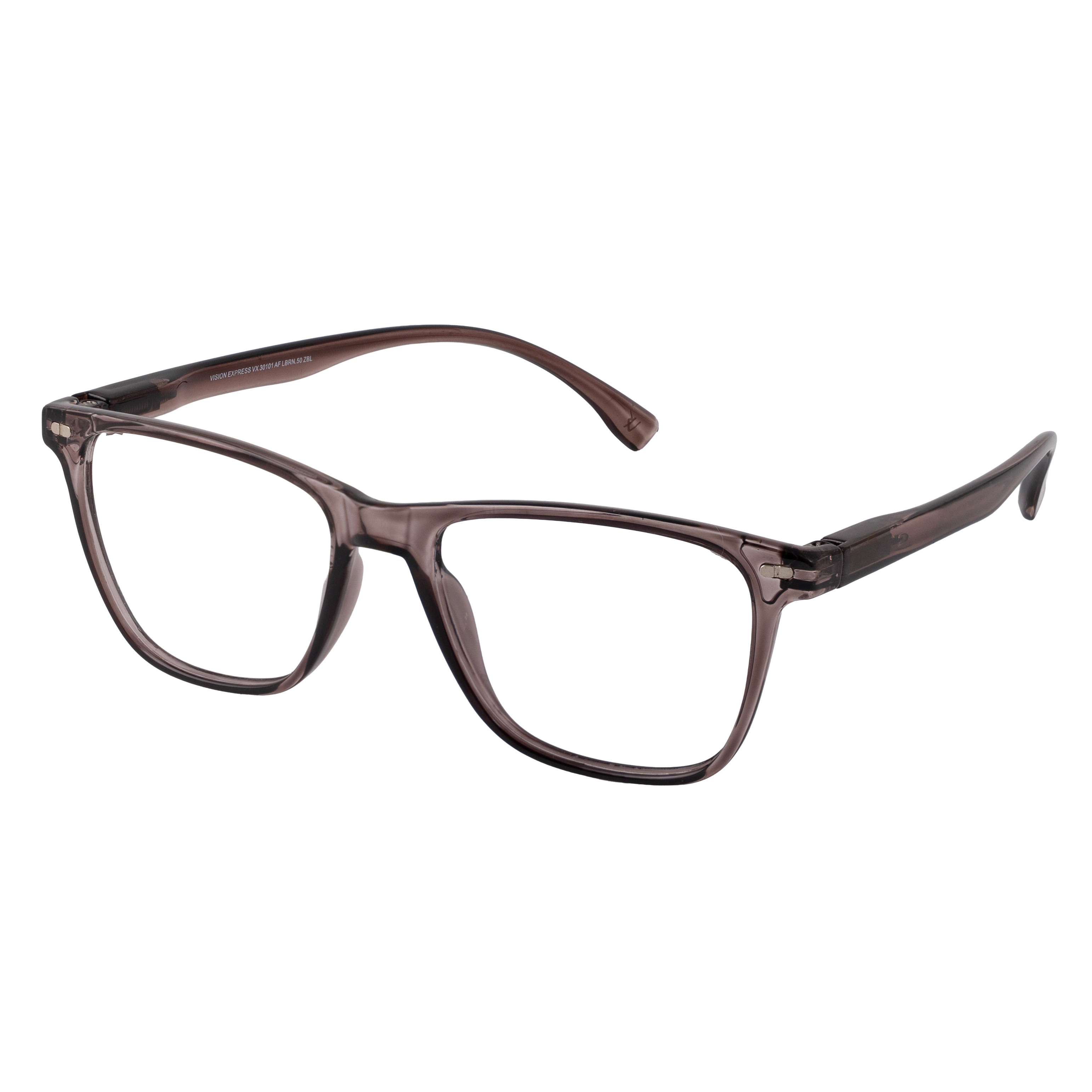 Light Brown Rectangle Computer Glasses for Unisex Screen Pro