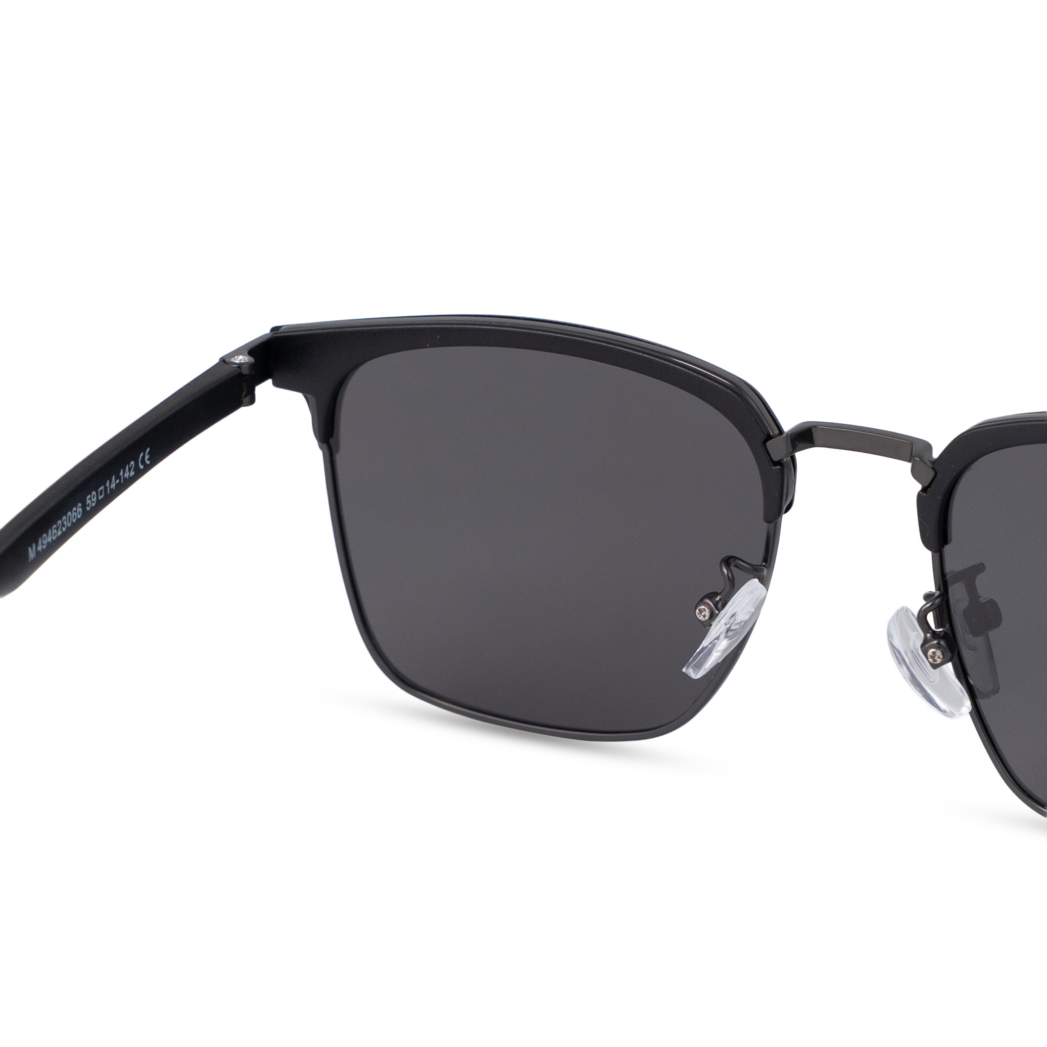 Metallic Clubmaster Sunglasses for Men
