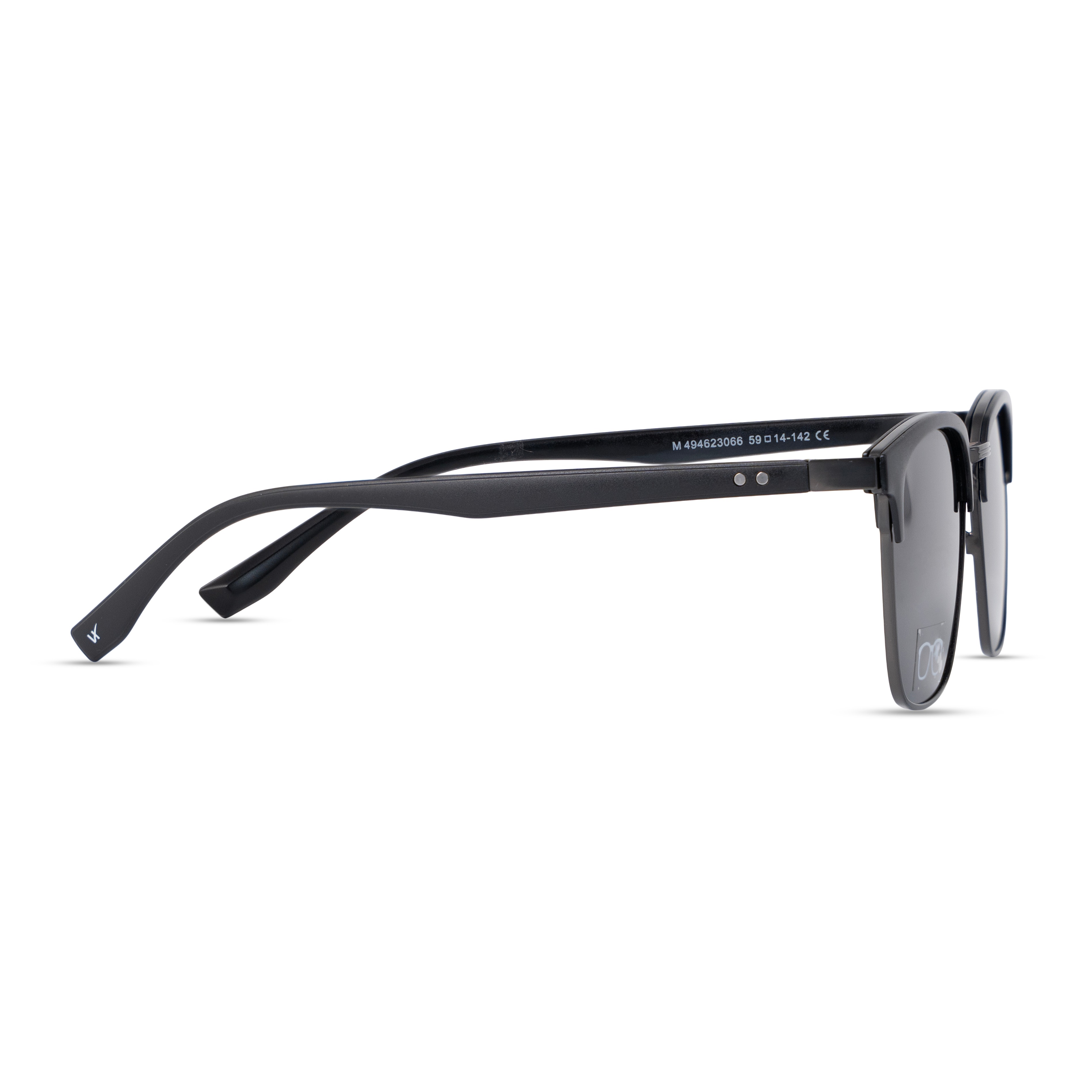 Metallic Clubmaster Sunglasses for Men
