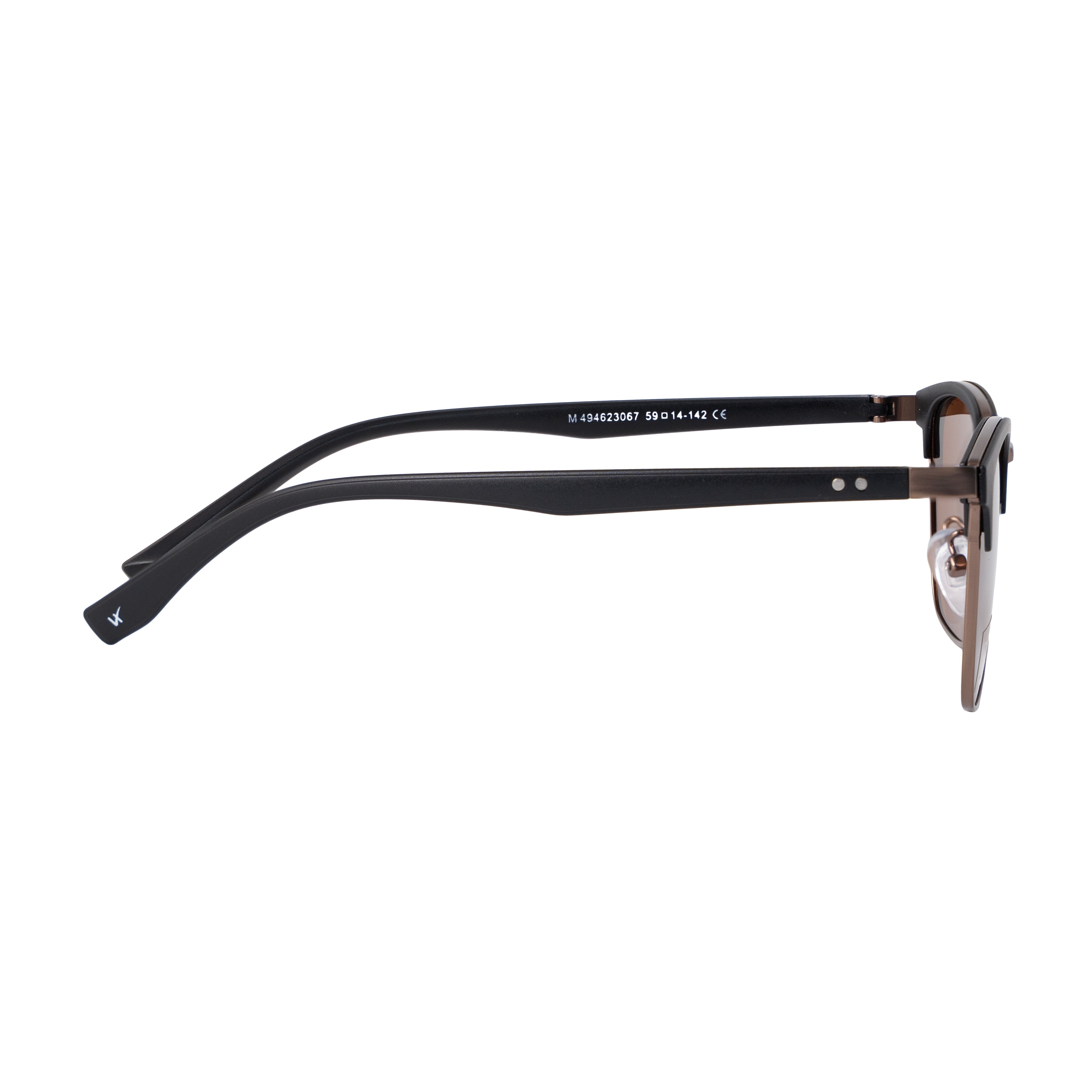 Copper Clubmaster Sunglasses for Men