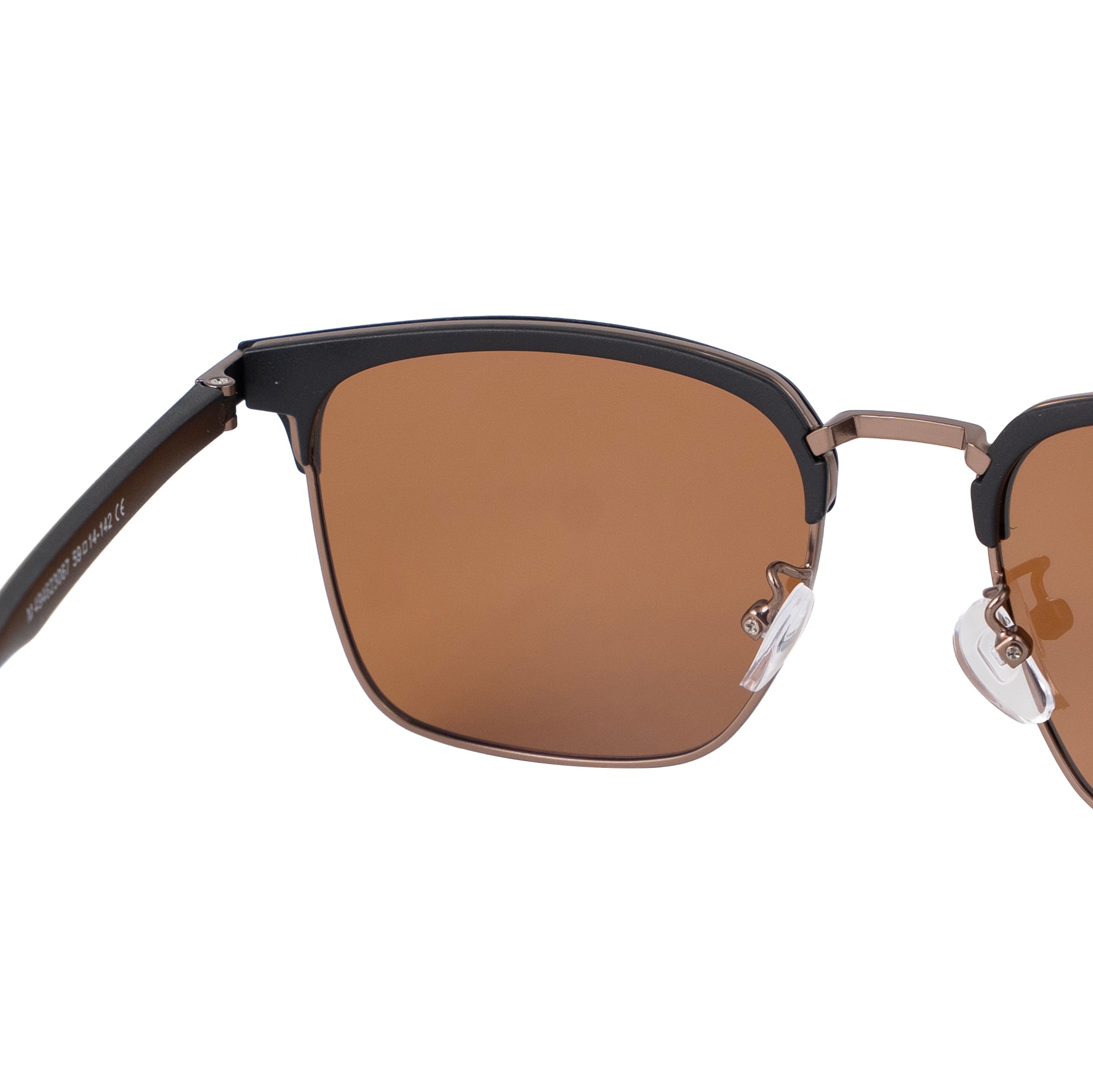 Copper Clubmaster Sunglasses for Men