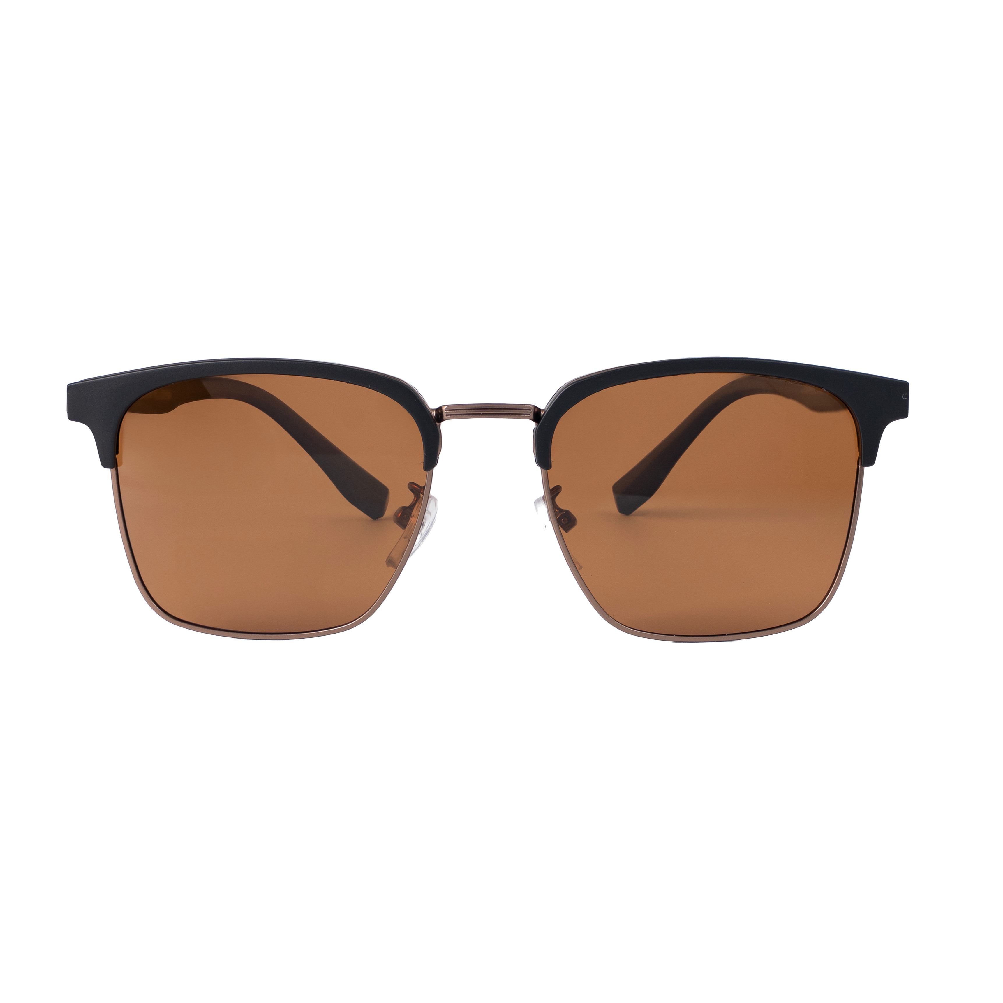 Copper Clubmaster Sunglasses for Men