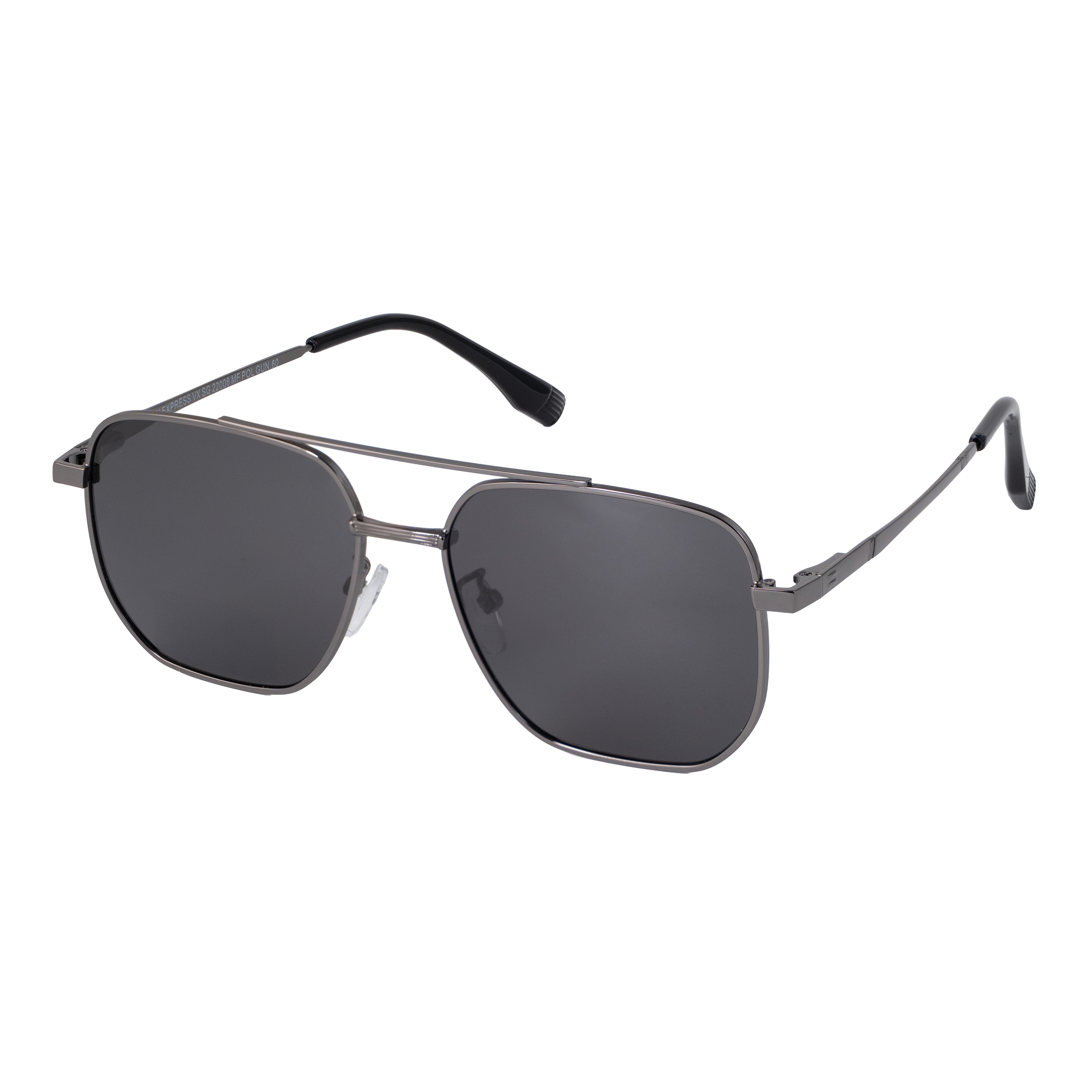 Metallic Aviator Sunglasses for Men