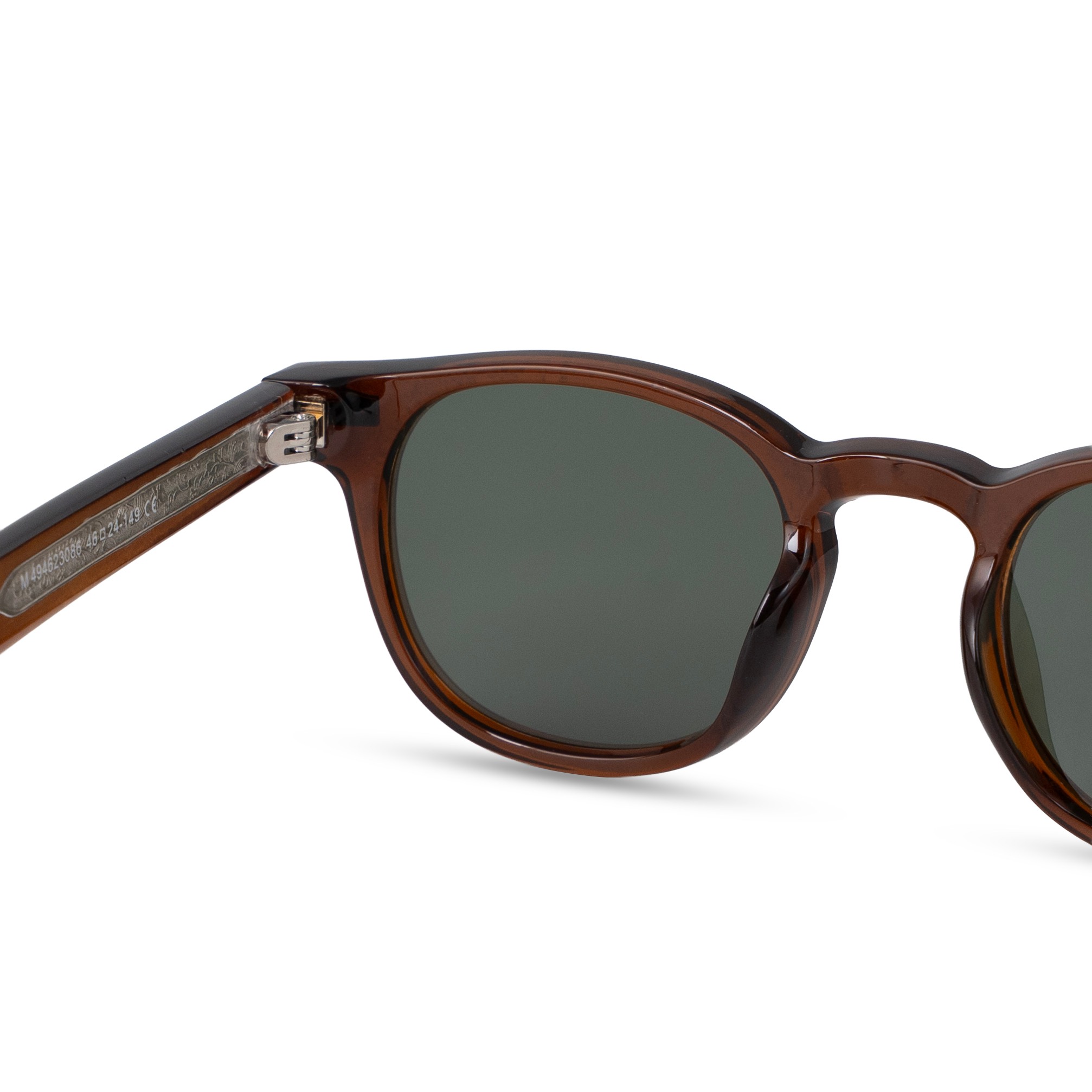 Brown Round Sunglasses for Men