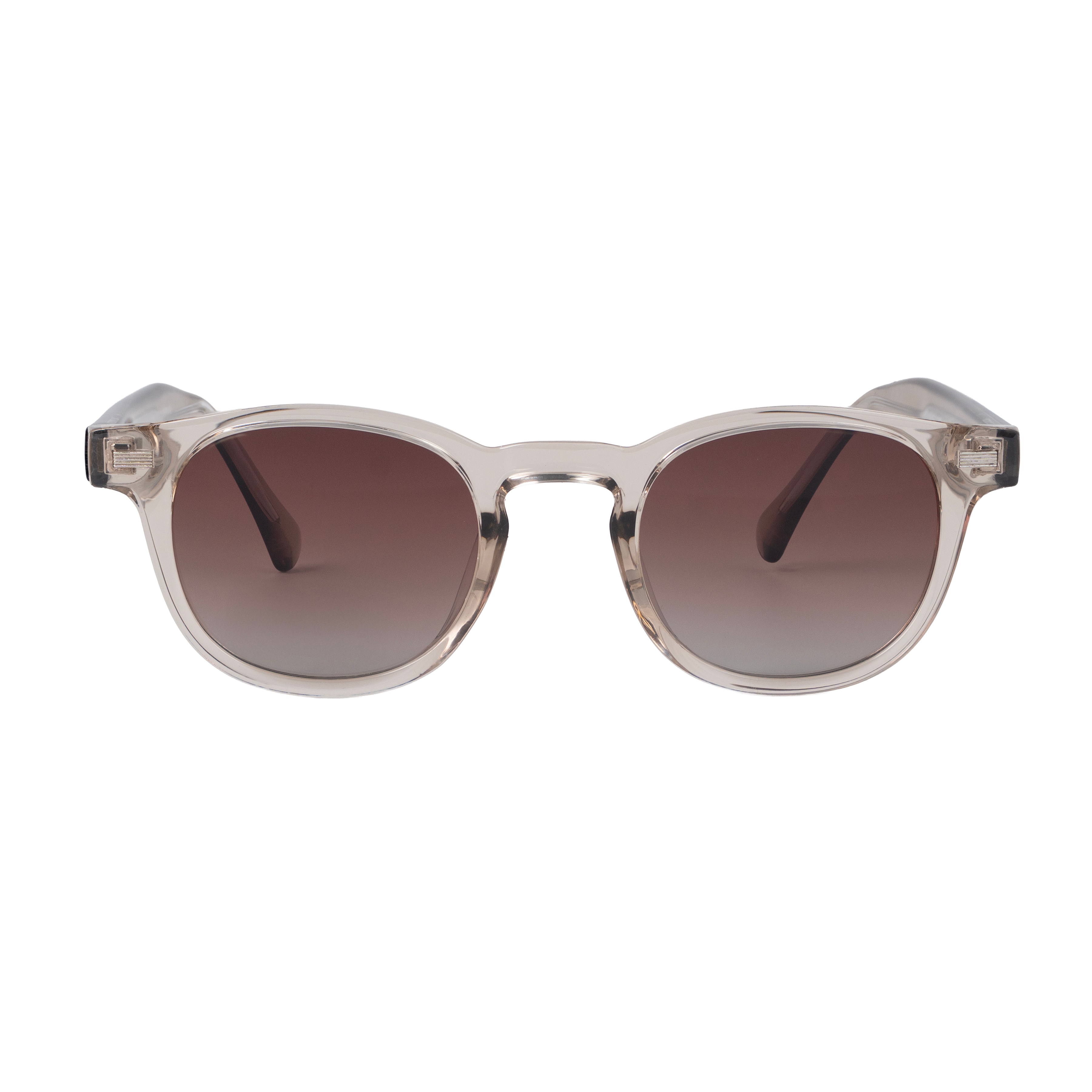 Brown Round Sunglasses for Men