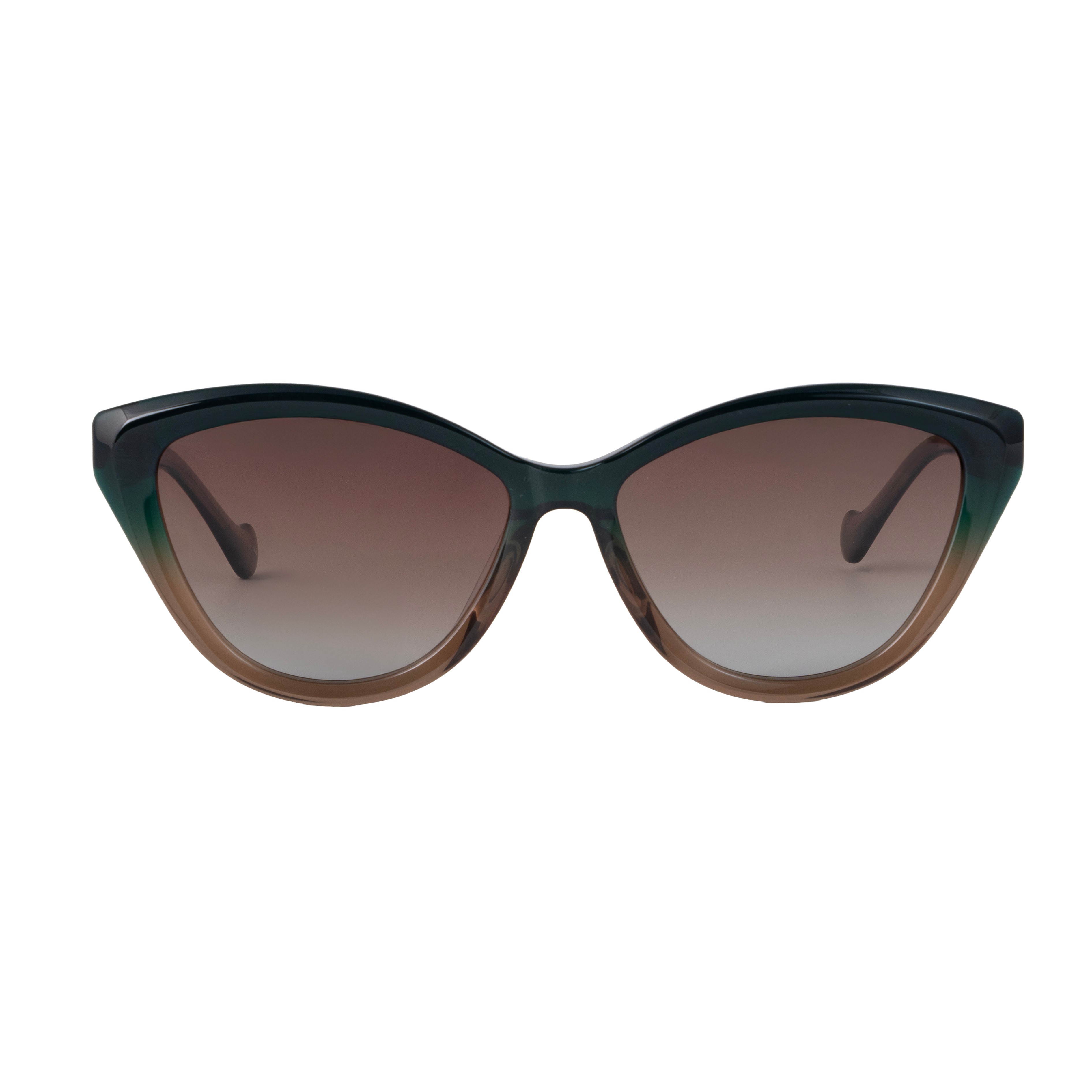 Brown Cat Eye Sunglasses for Women