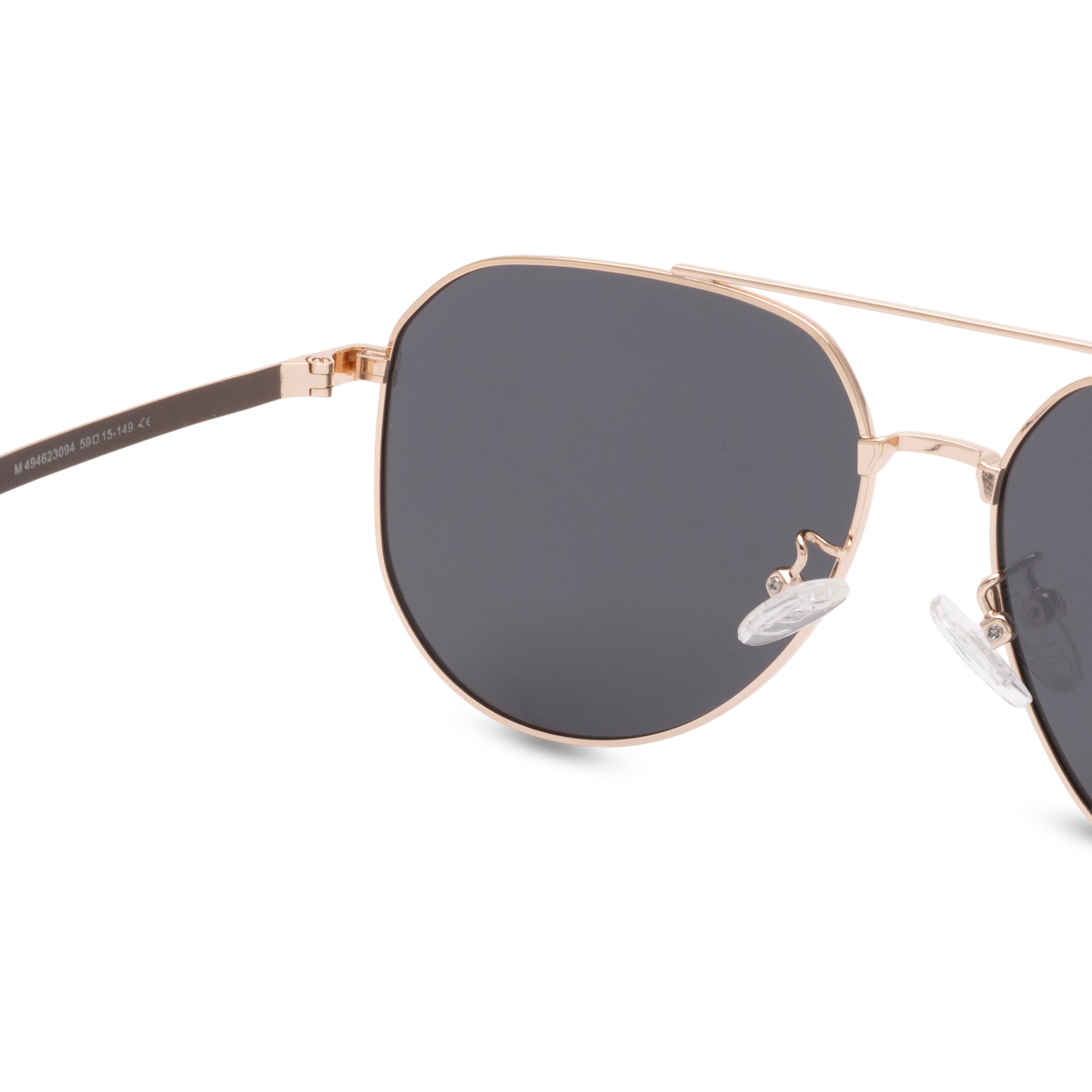 Gold Aviator Sunglasses for Unisex