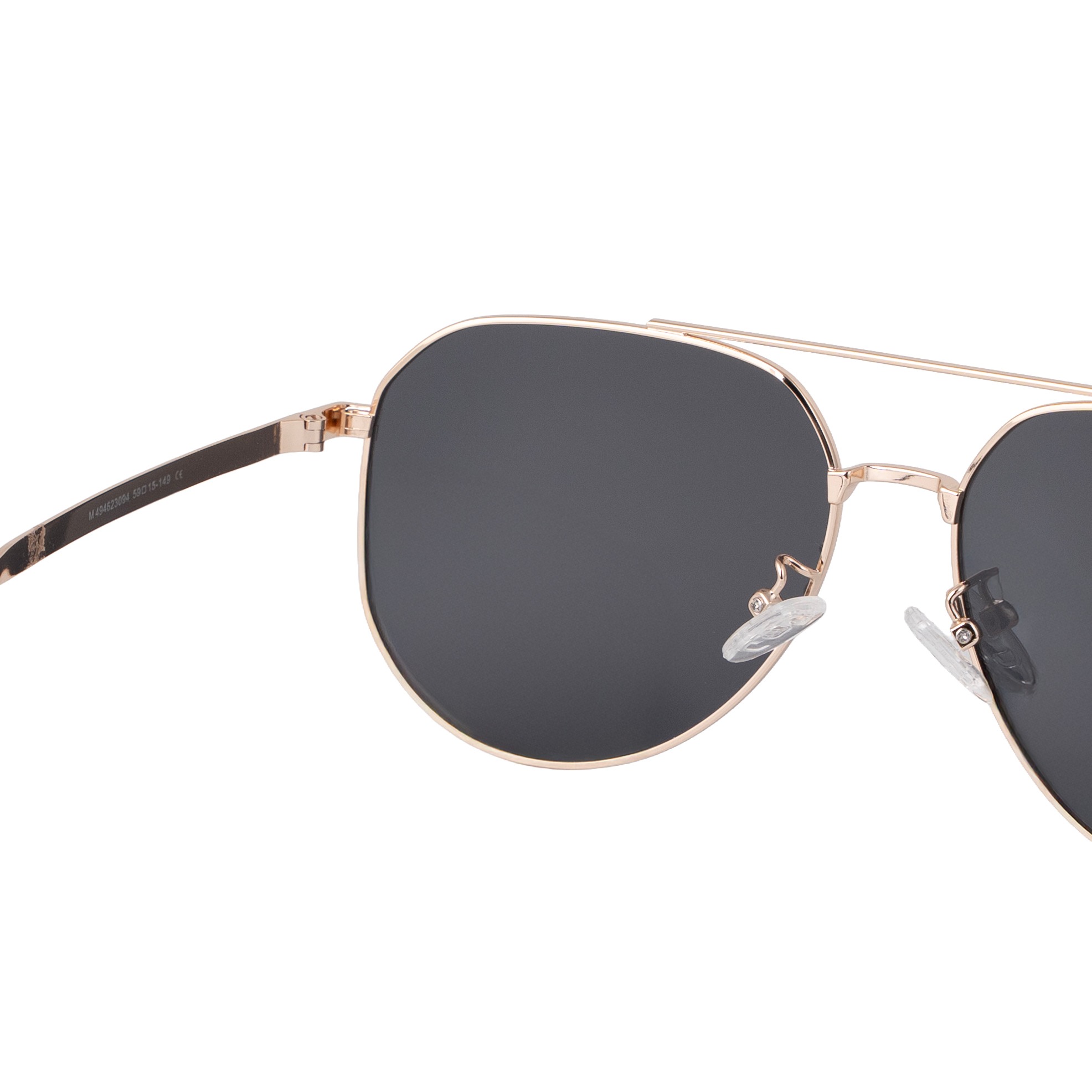 Gold Aviator Sunglasses for Men