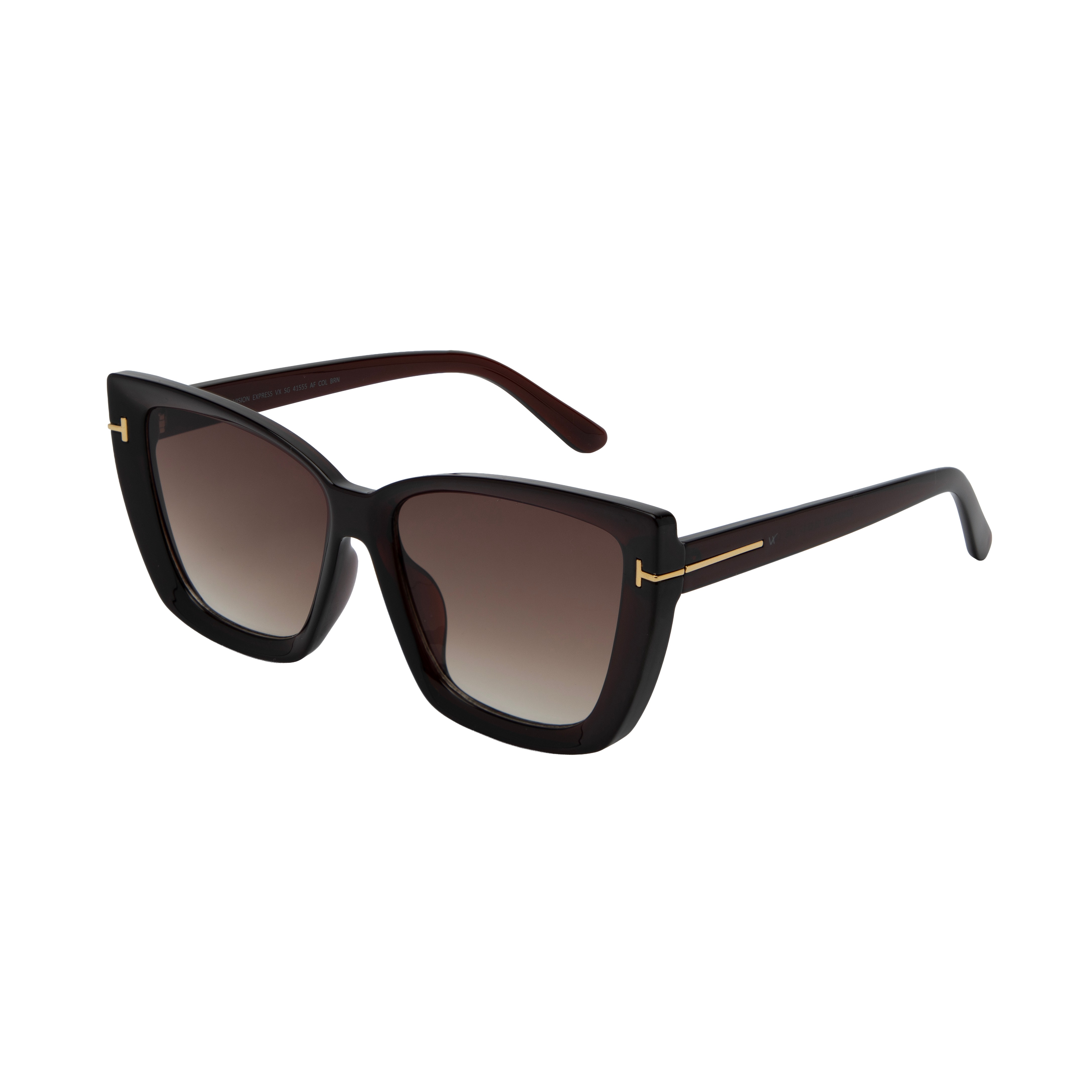 Brown Cat Eye Sunglasses for Women
