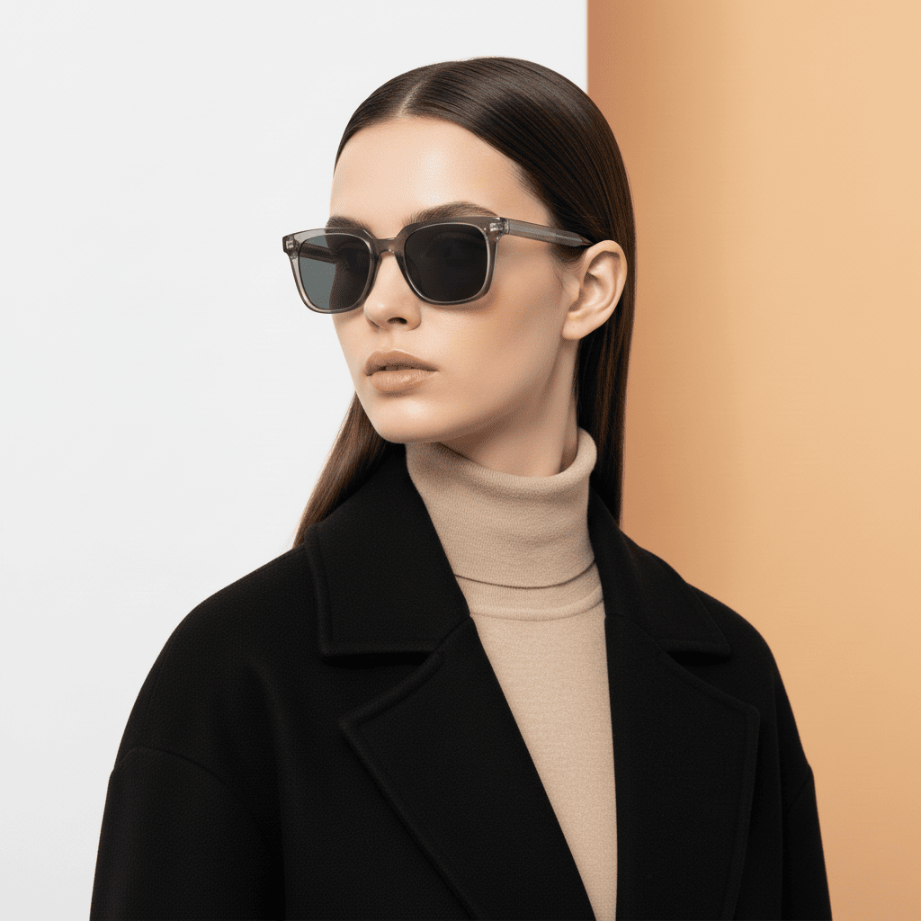 Grey Wayfarer Sunglasses for Men