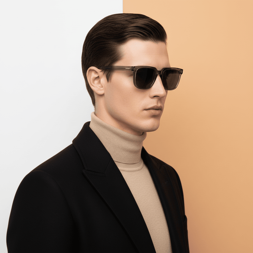 Olive Wayfarer Sunglasses for Men