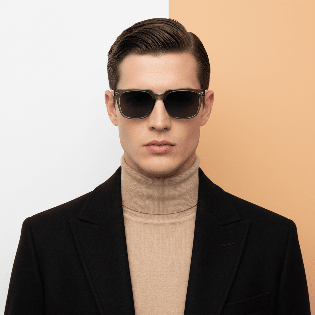 Olive Wayfarer Sunglasses for Men