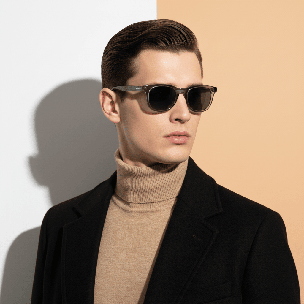 Grey Square Sunglasses for Women