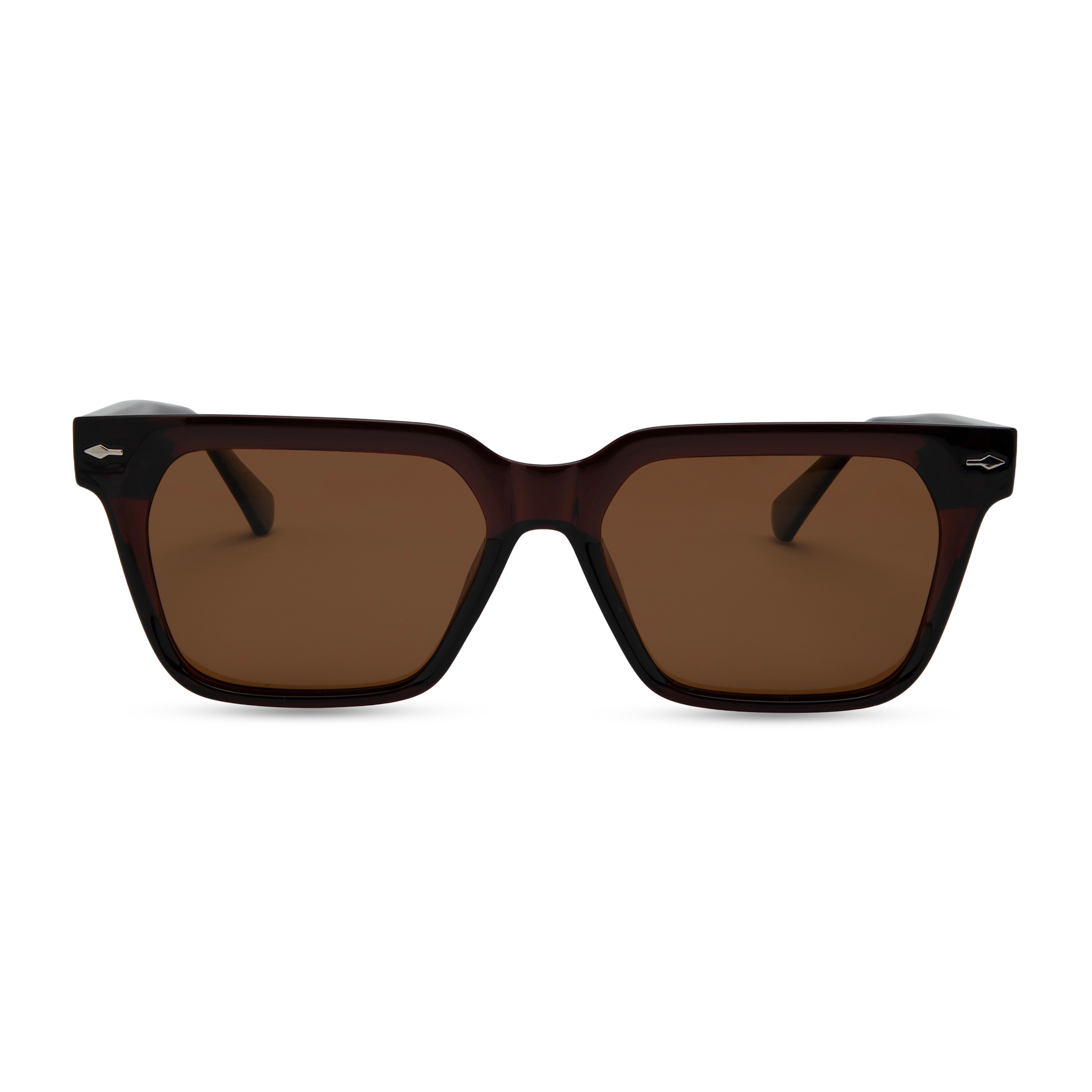 Brown Square Sunglasses for Women