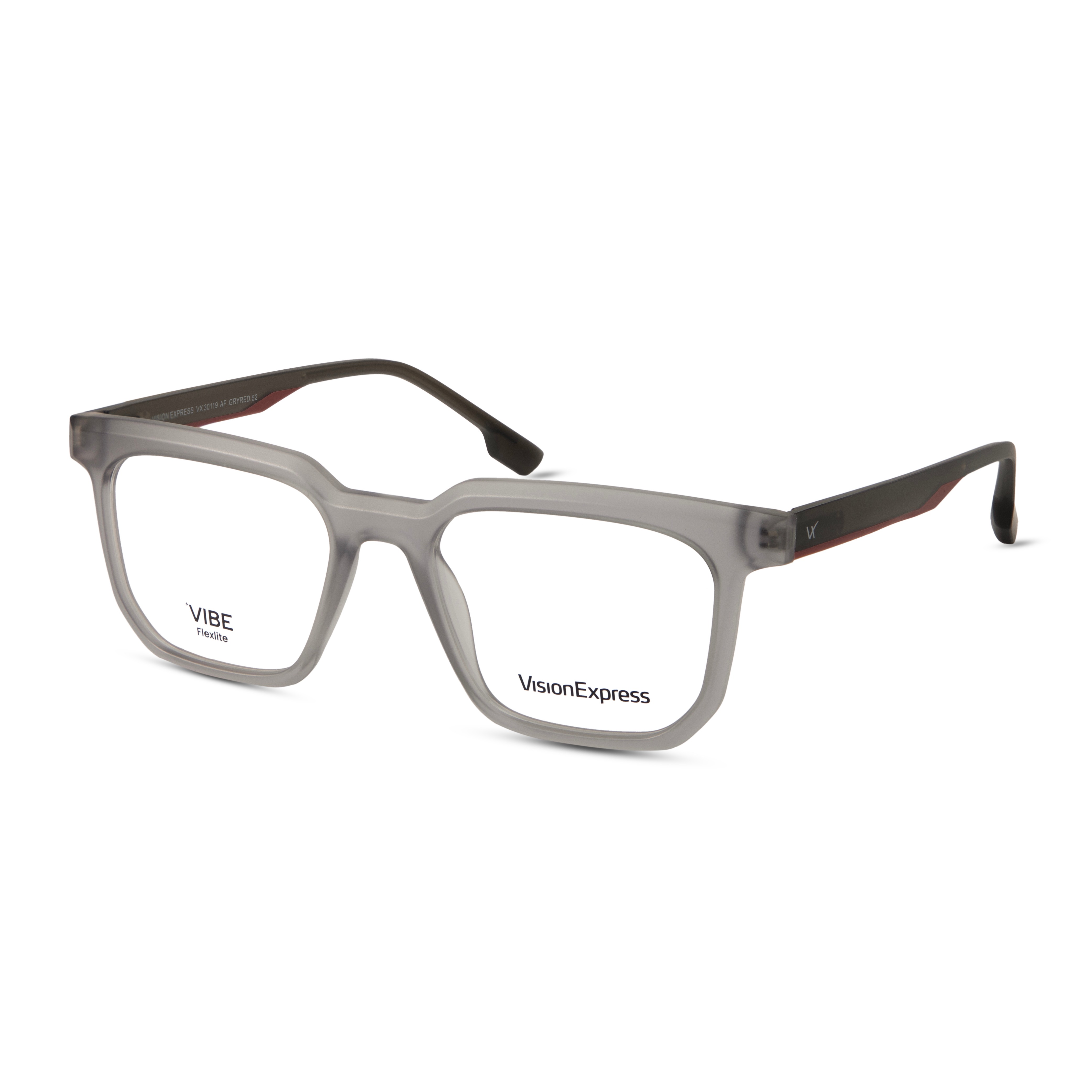 Grey Square Frame for Men +VIBE