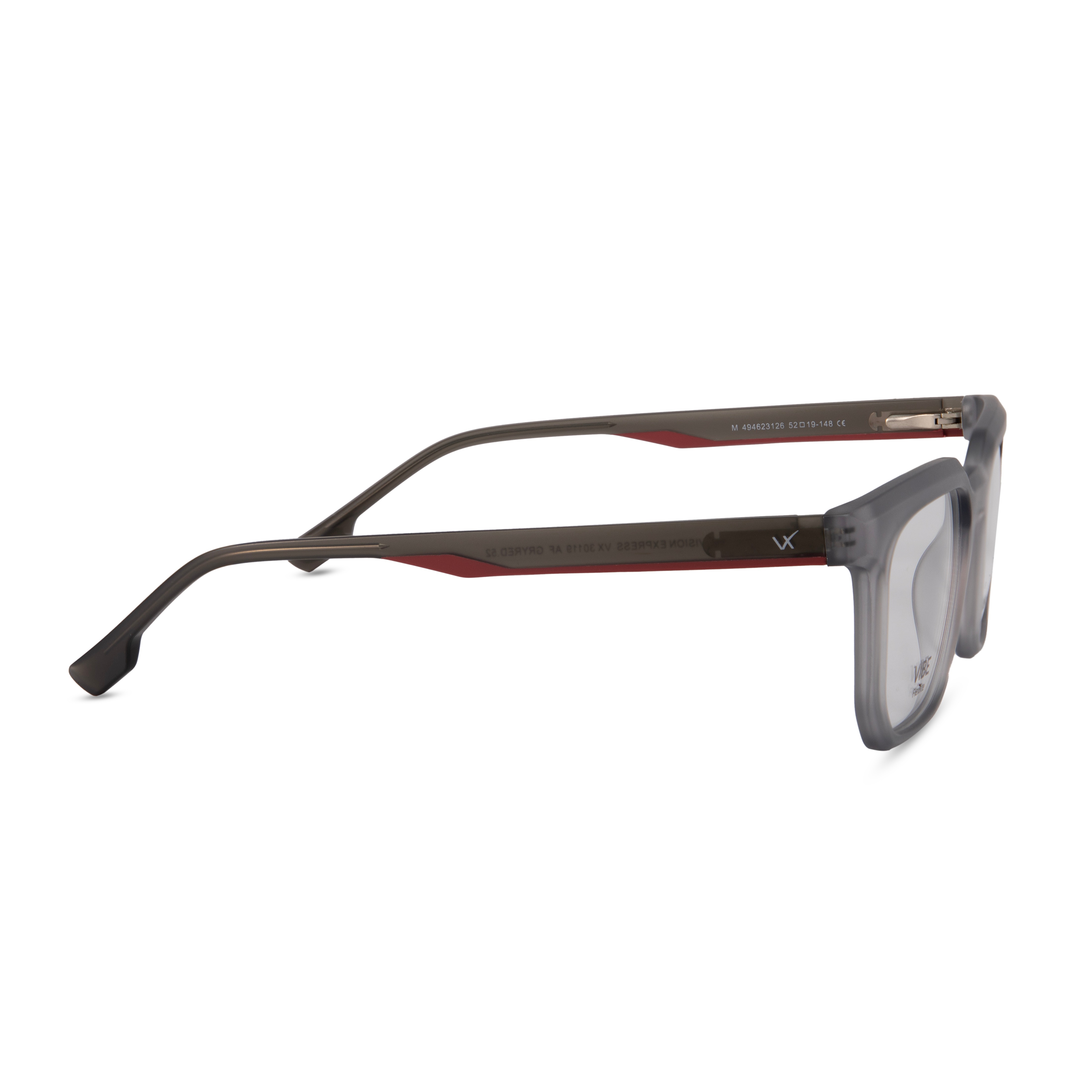 Grey Square Frame for Men +VIBE