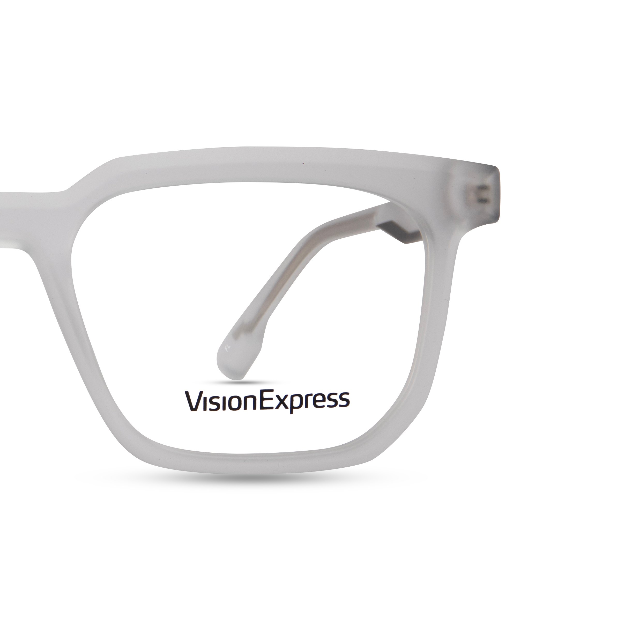 White Square Frame for Men +VIBE
