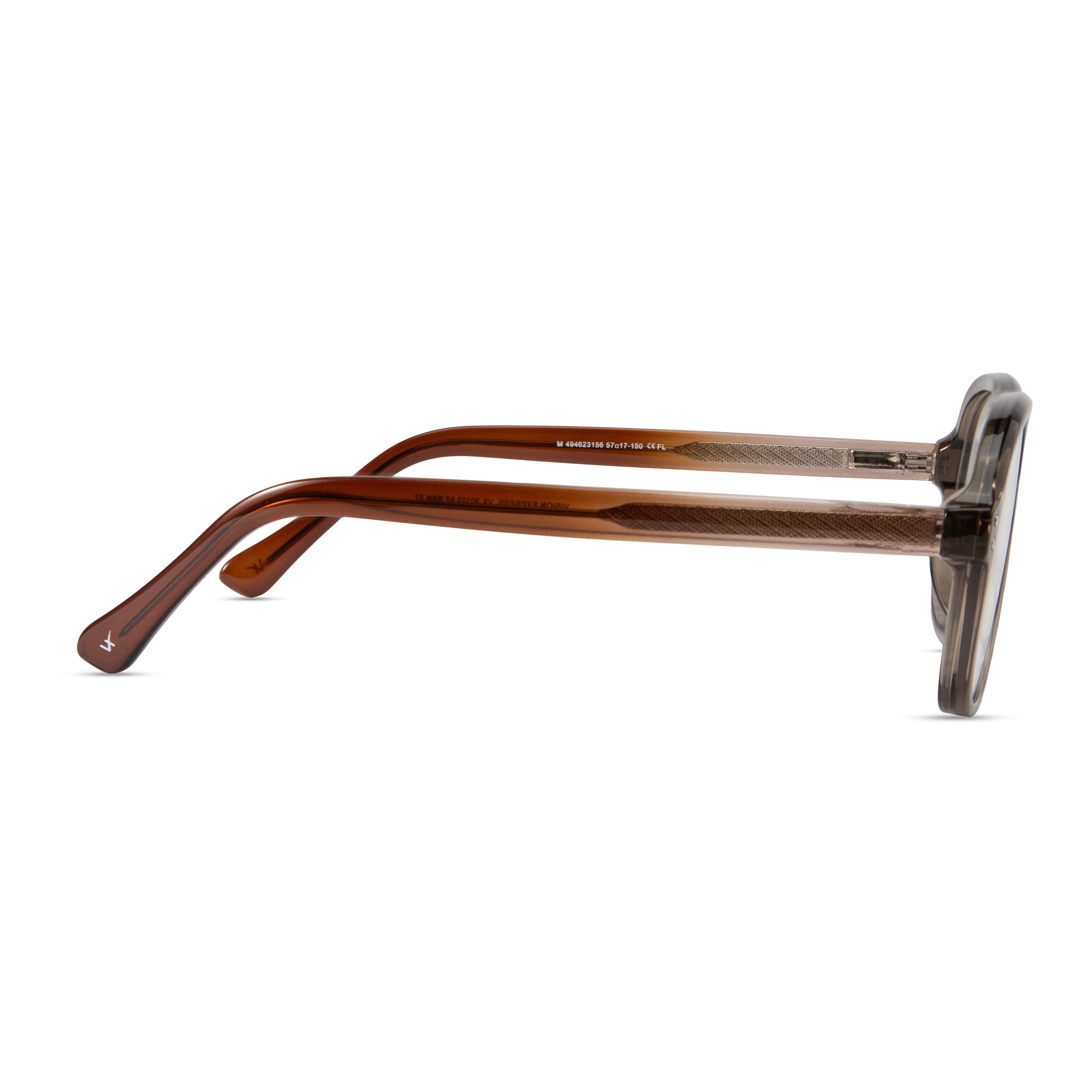 Brown Aviator Frame for Men +VIBE