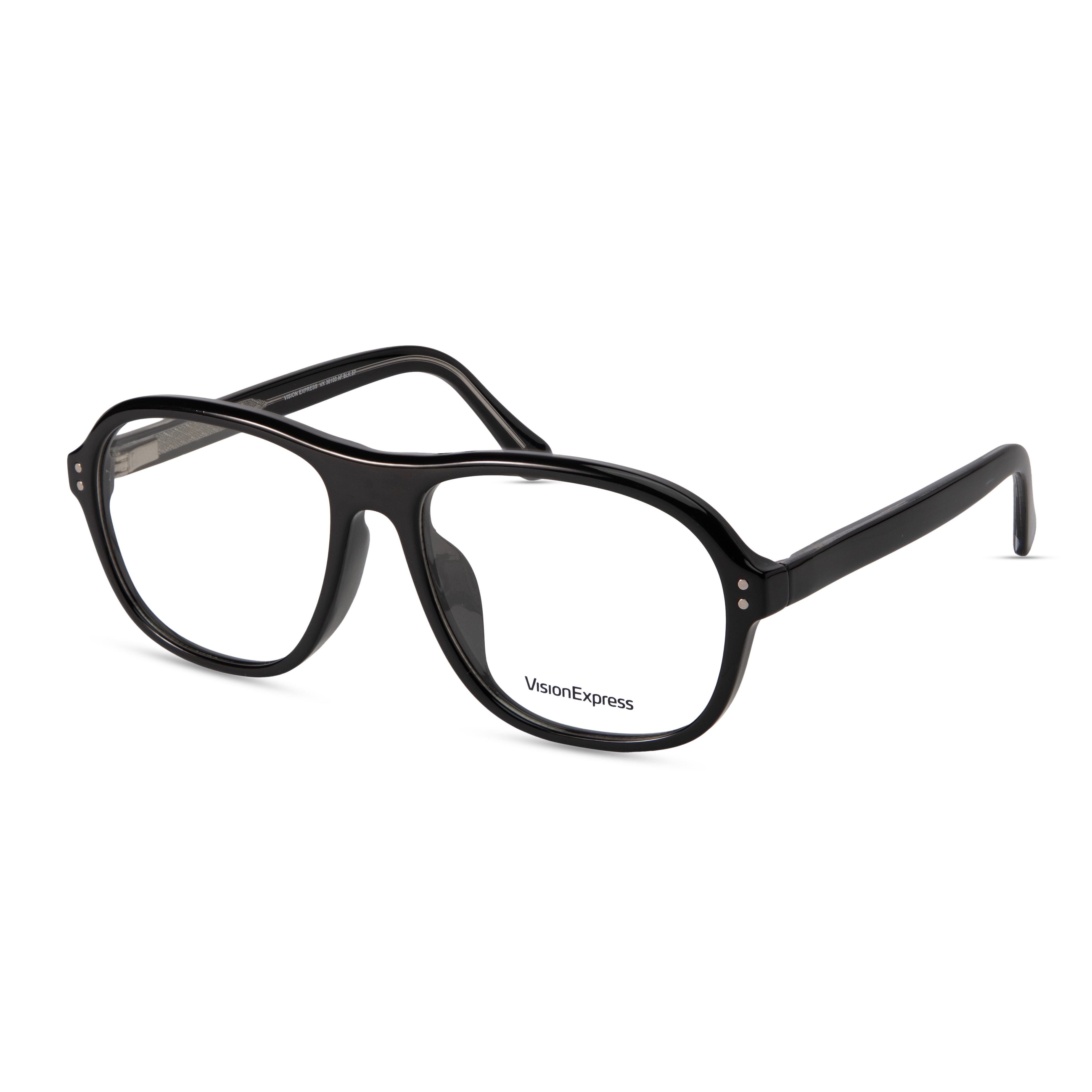 Black Aviator Frame for Men +VIBE