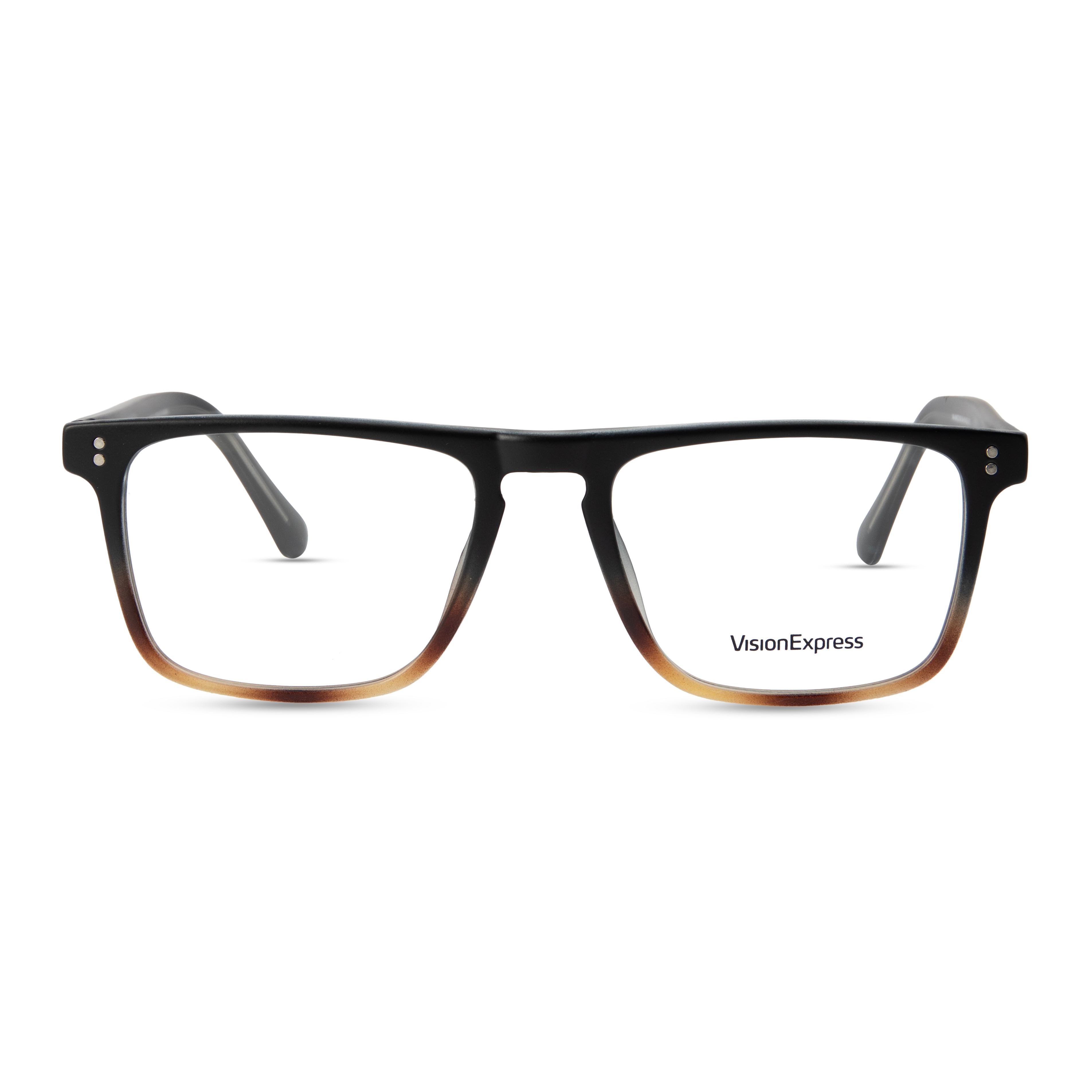 Black Rectangle Frame for Men +VIBE