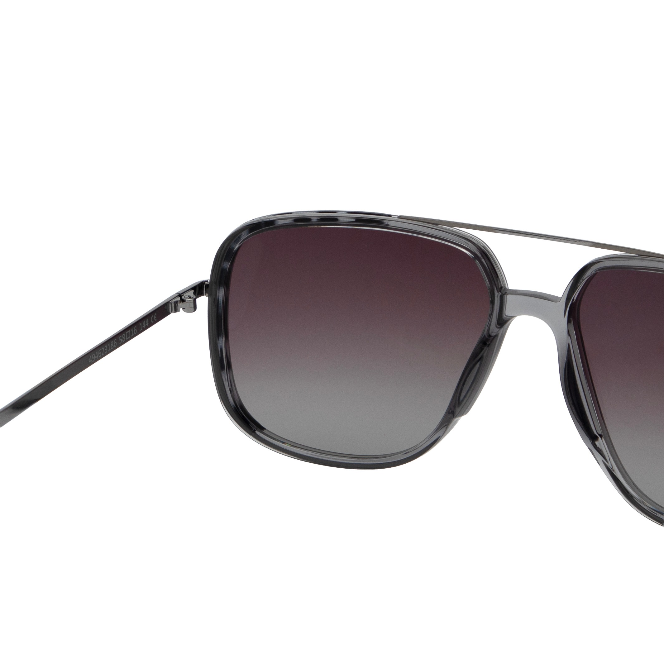 Metallic Aviator Sunglasses for Men