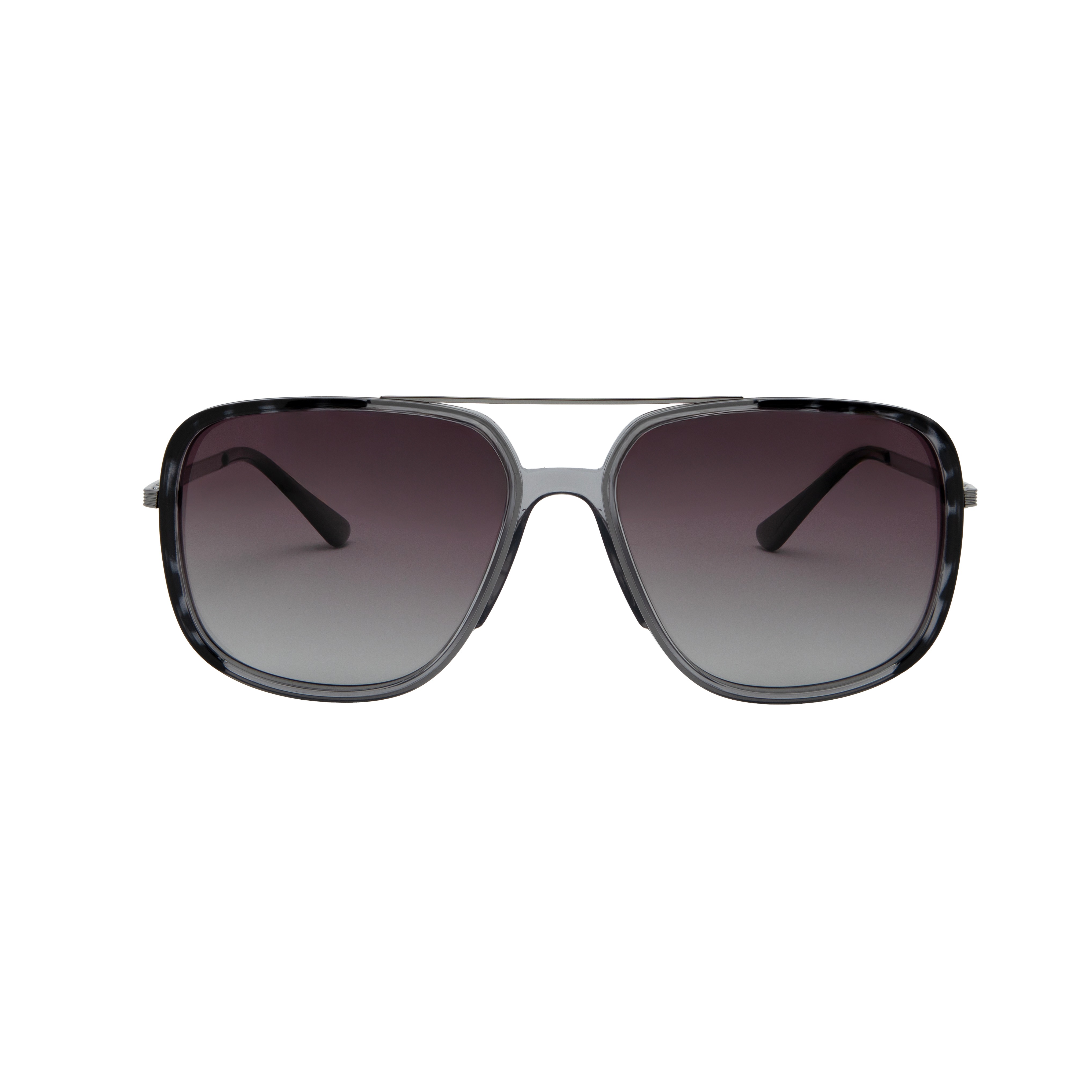Metallic Aviator Sunglasses for Men