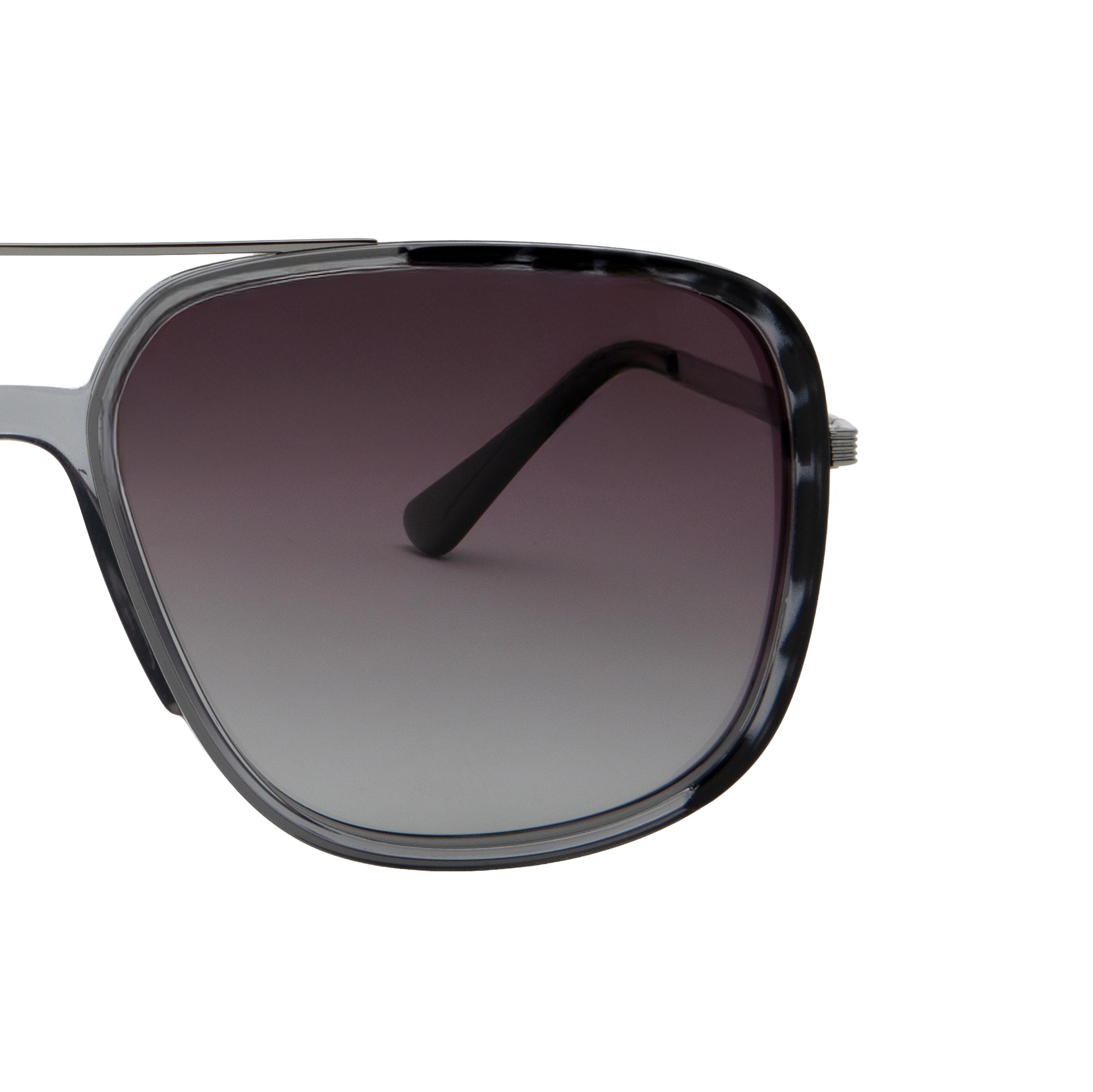 Metallic Aviator Sunglasses for Men