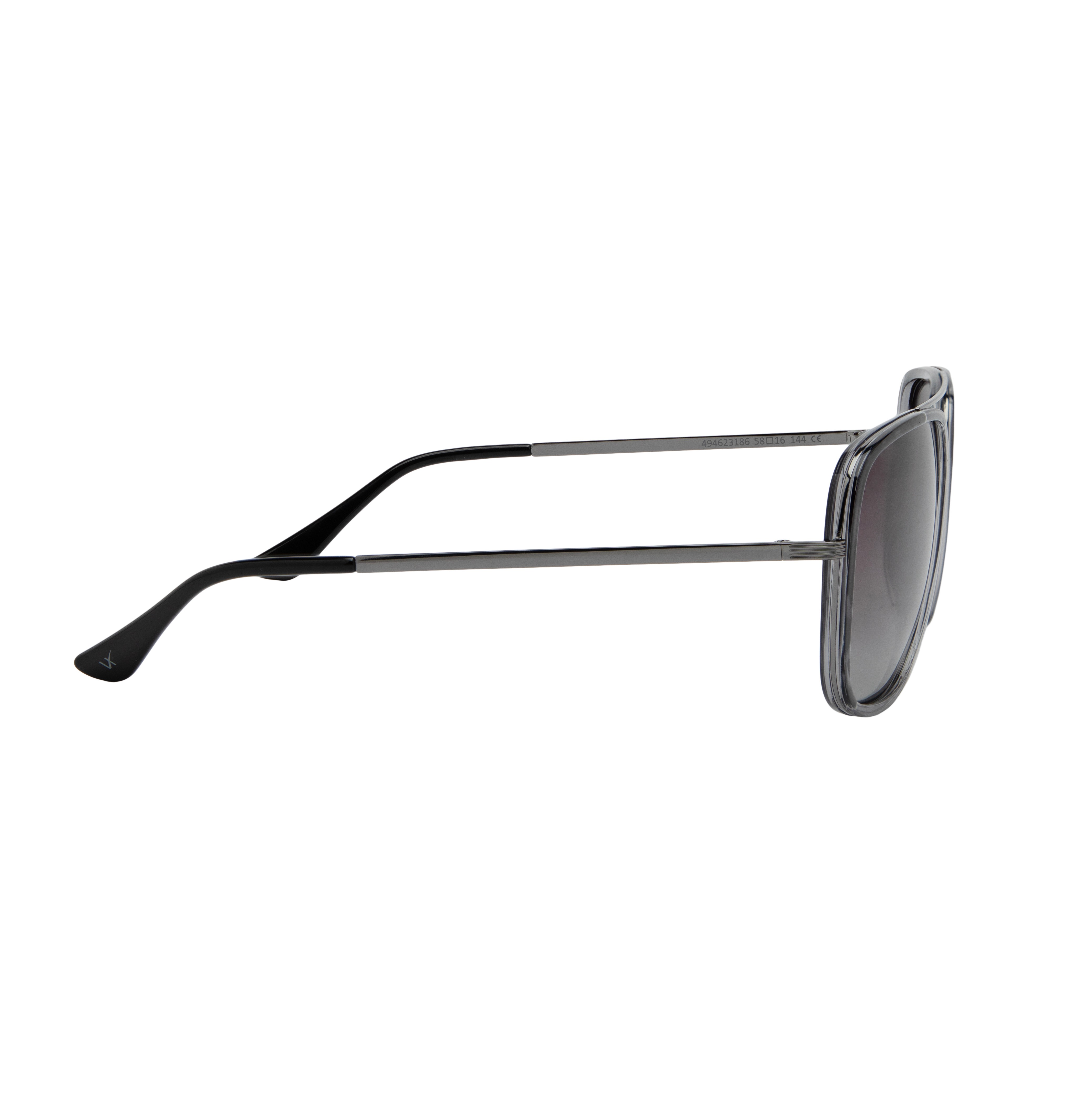 Metallic Aviator Sunglasses for Men
