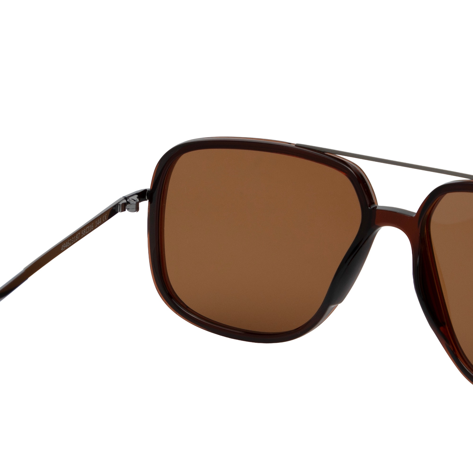 Metallic Aviator Sunglasses for Men