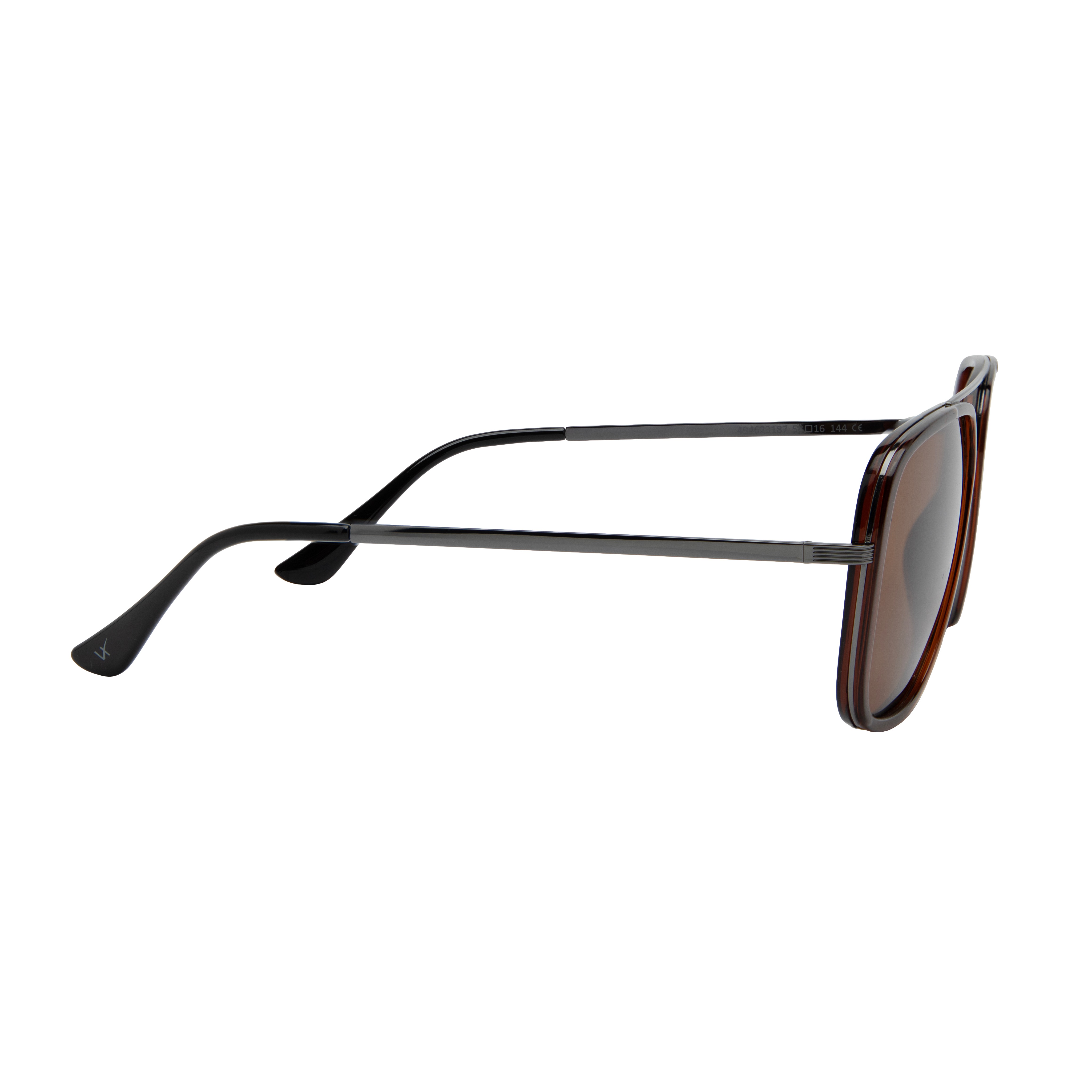 Metallic Aviator Sunglasses for Men