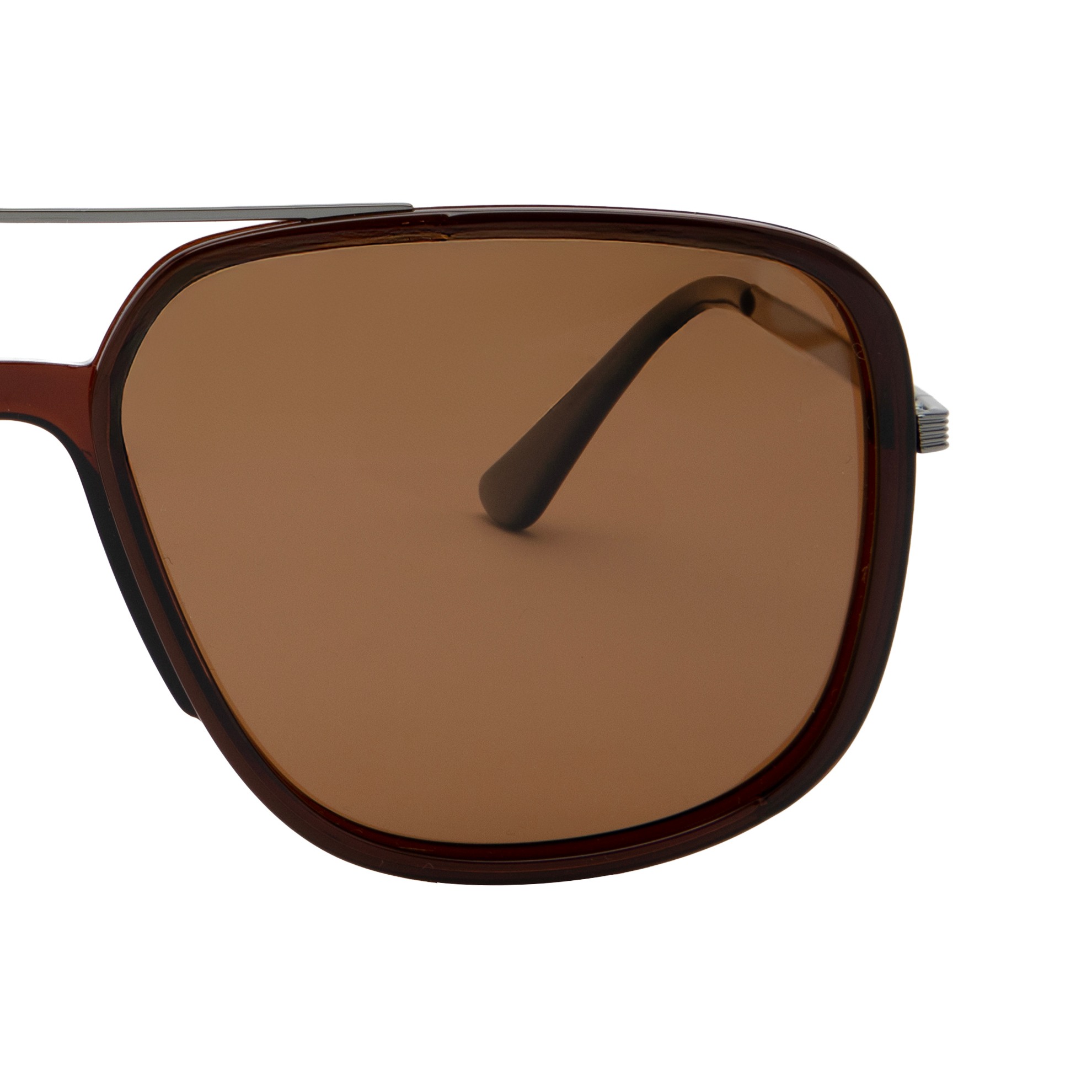 Metallic Aviator Sunglasses for Men