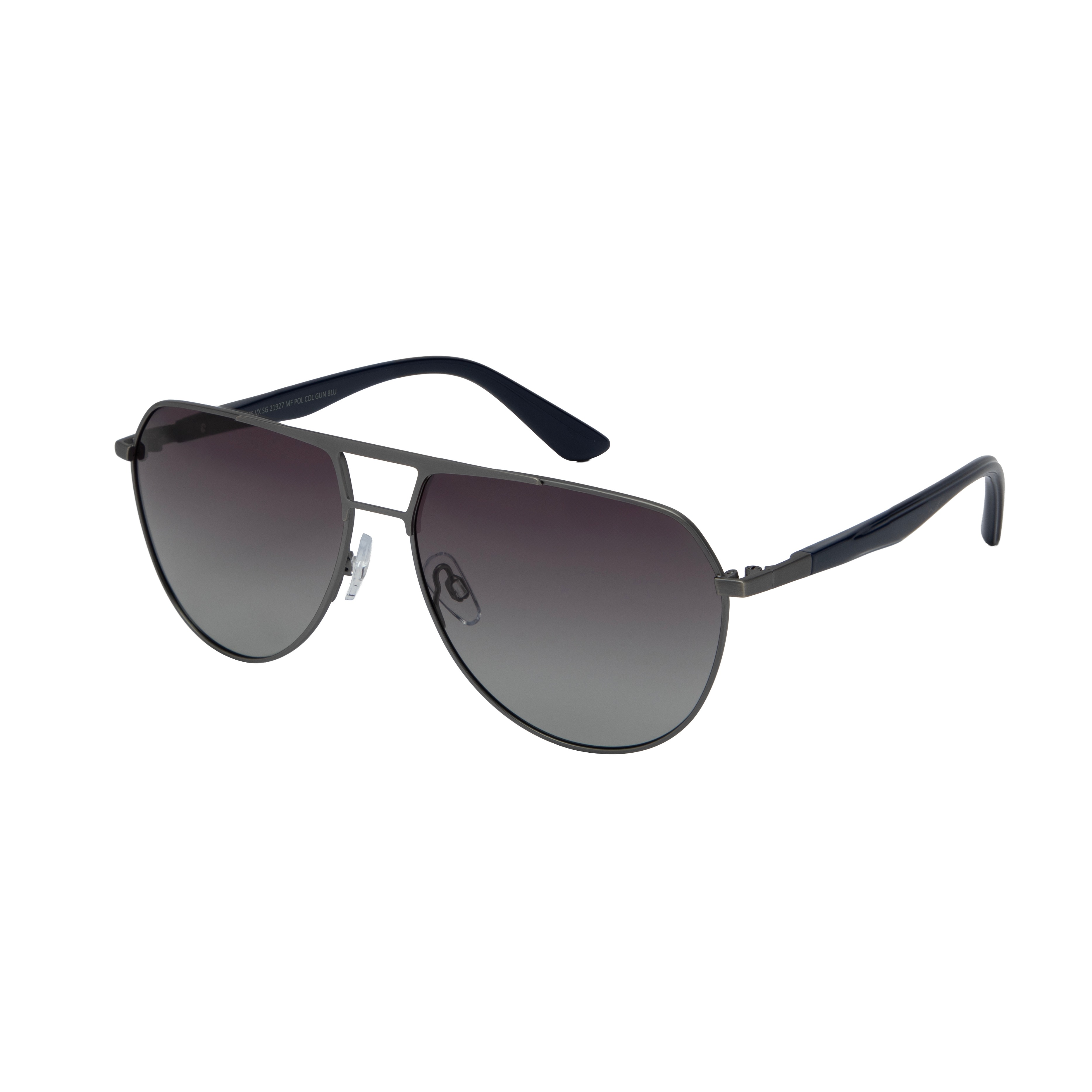 Metallic Aviator Sunglasses for Men