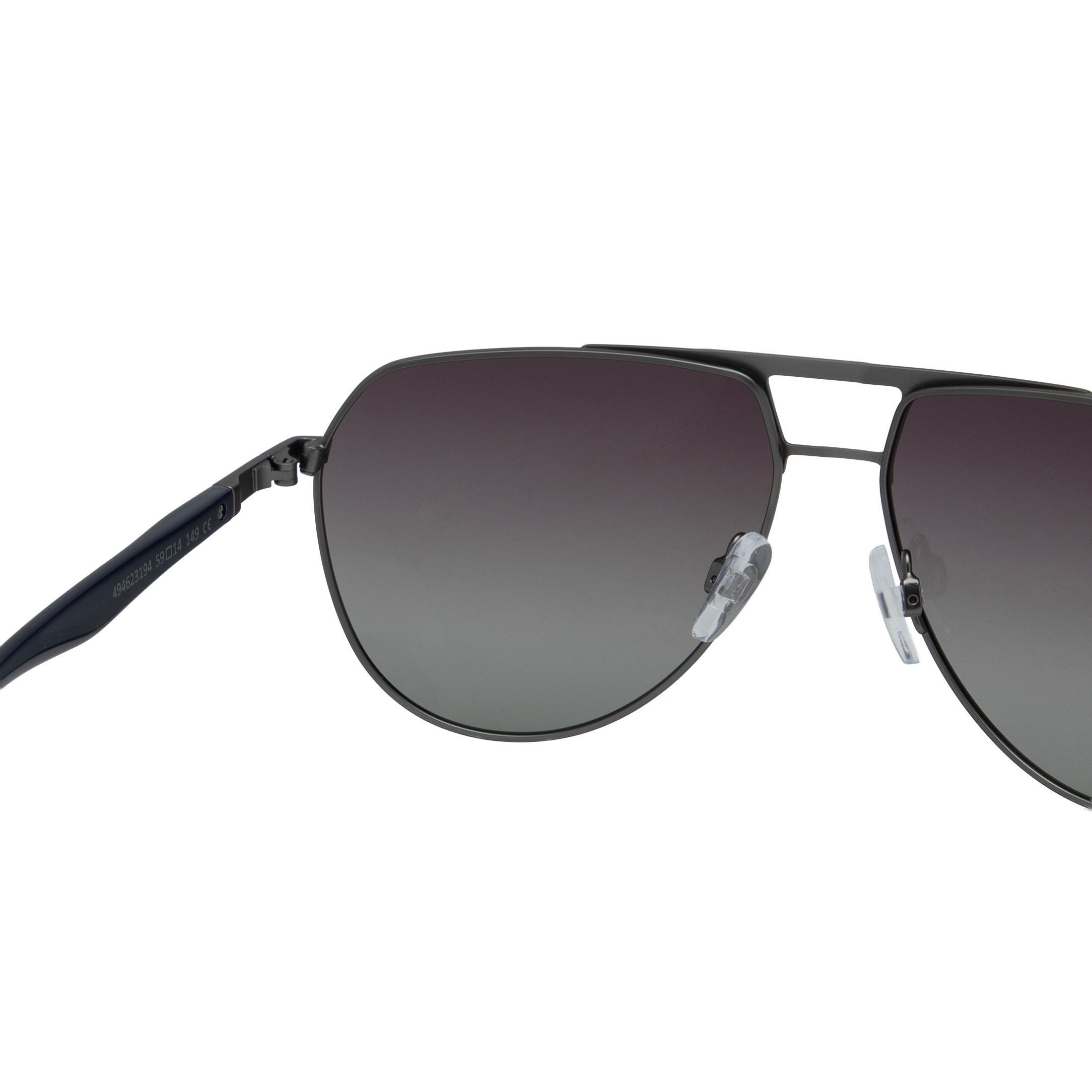 Metallic Aviator Sunglasses for Men