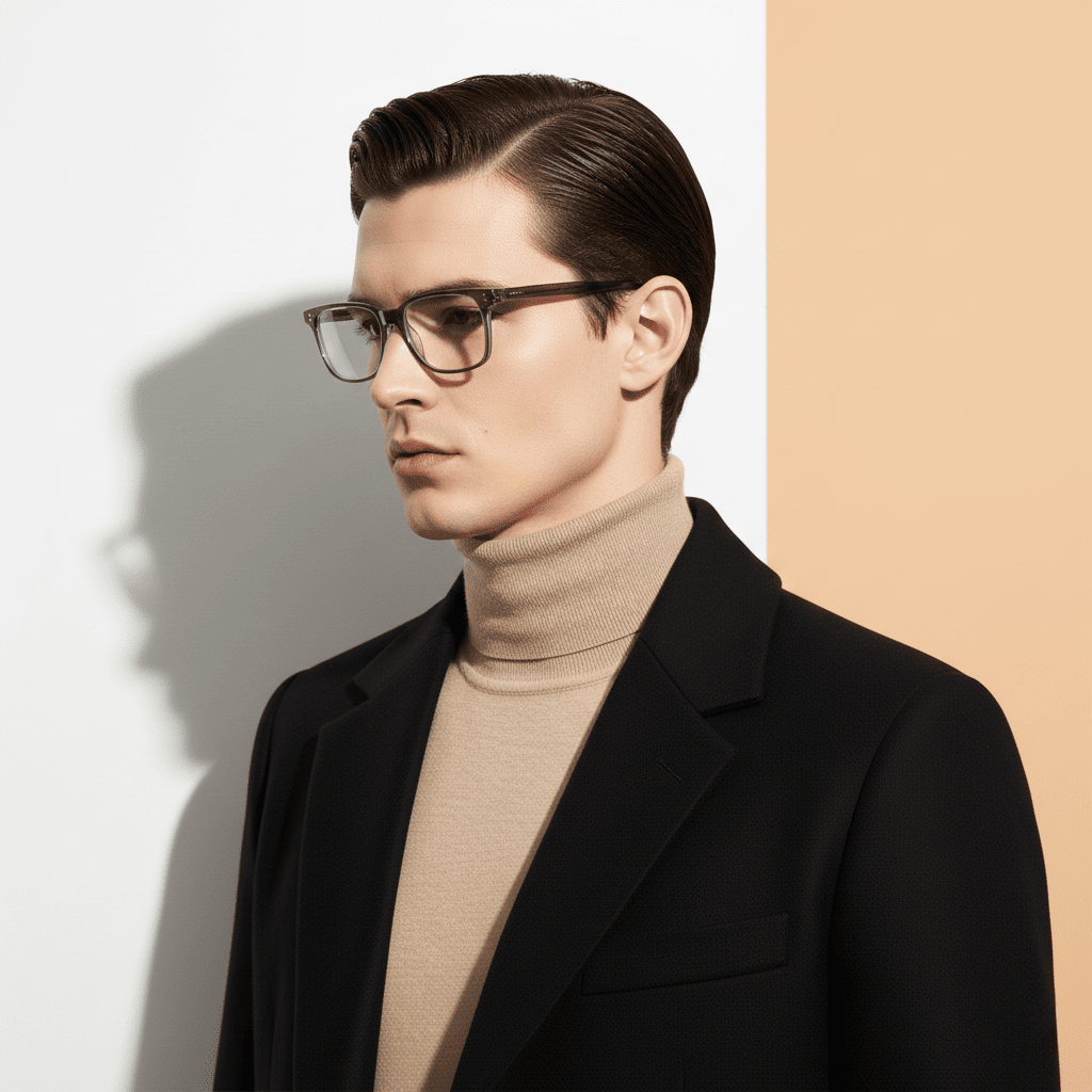 Grey Rectangle Frame for Men ELITE