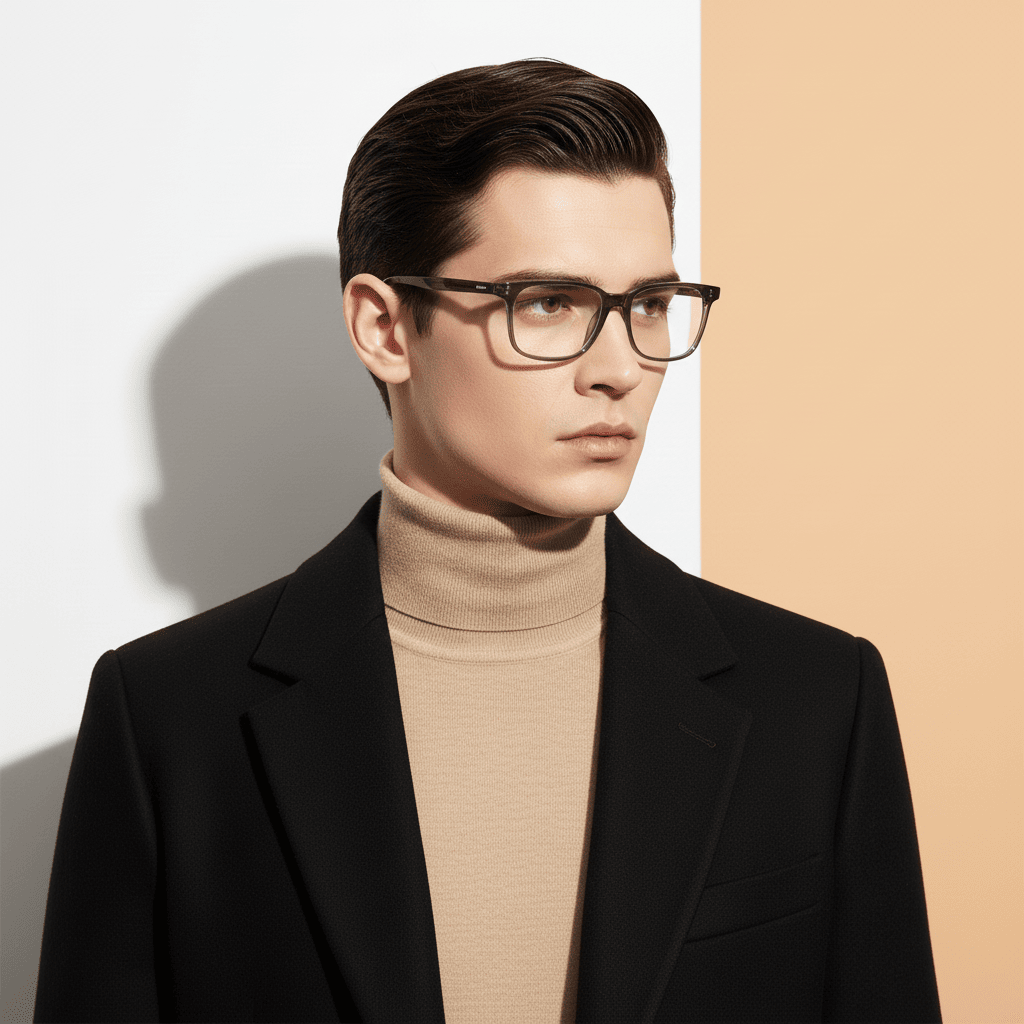 Grey Rectangle Frame for Men ELITE