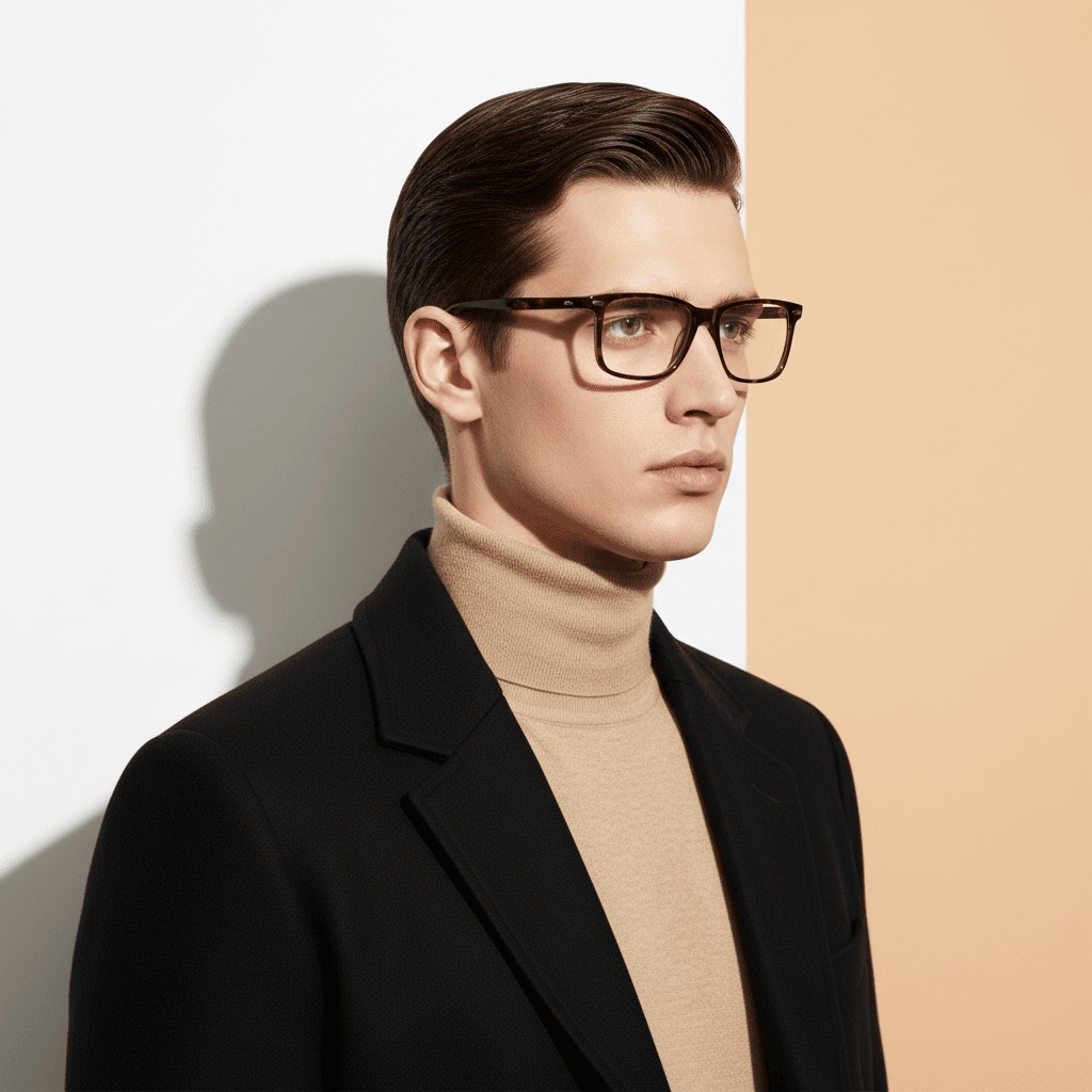 Brown Rectangle Frame for Men ELITE