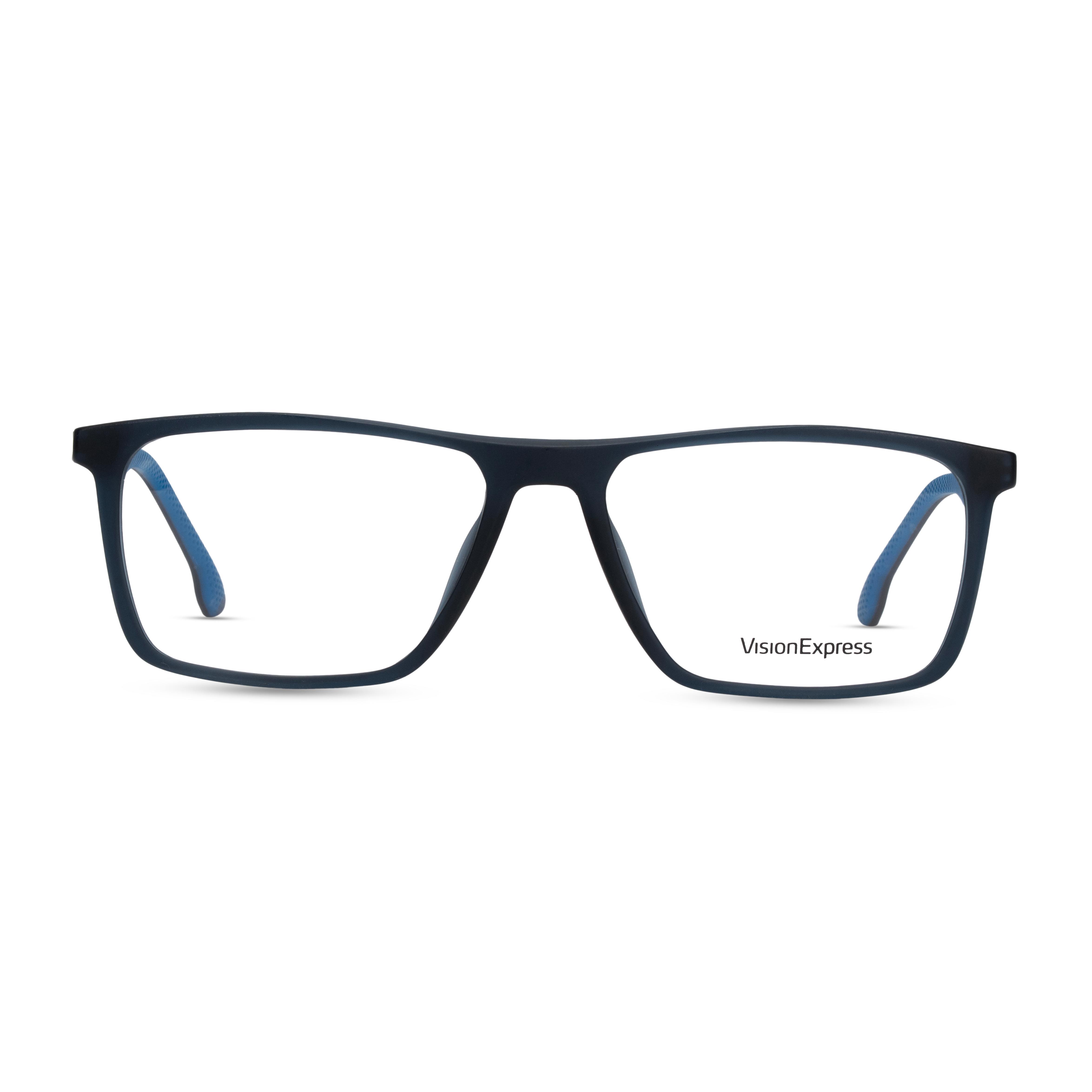 Blue Rectangle Frame for Men +VIBE
