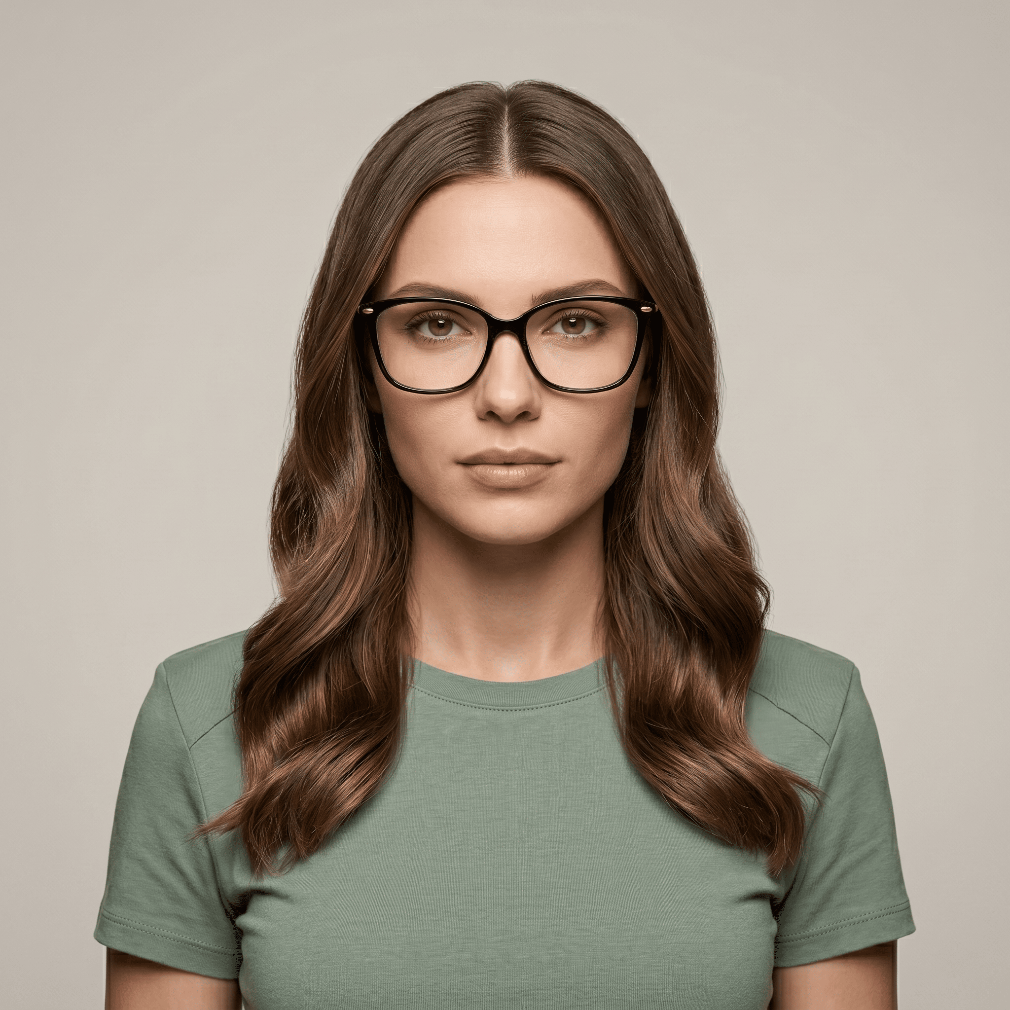 Black Rectangle Frames for Women