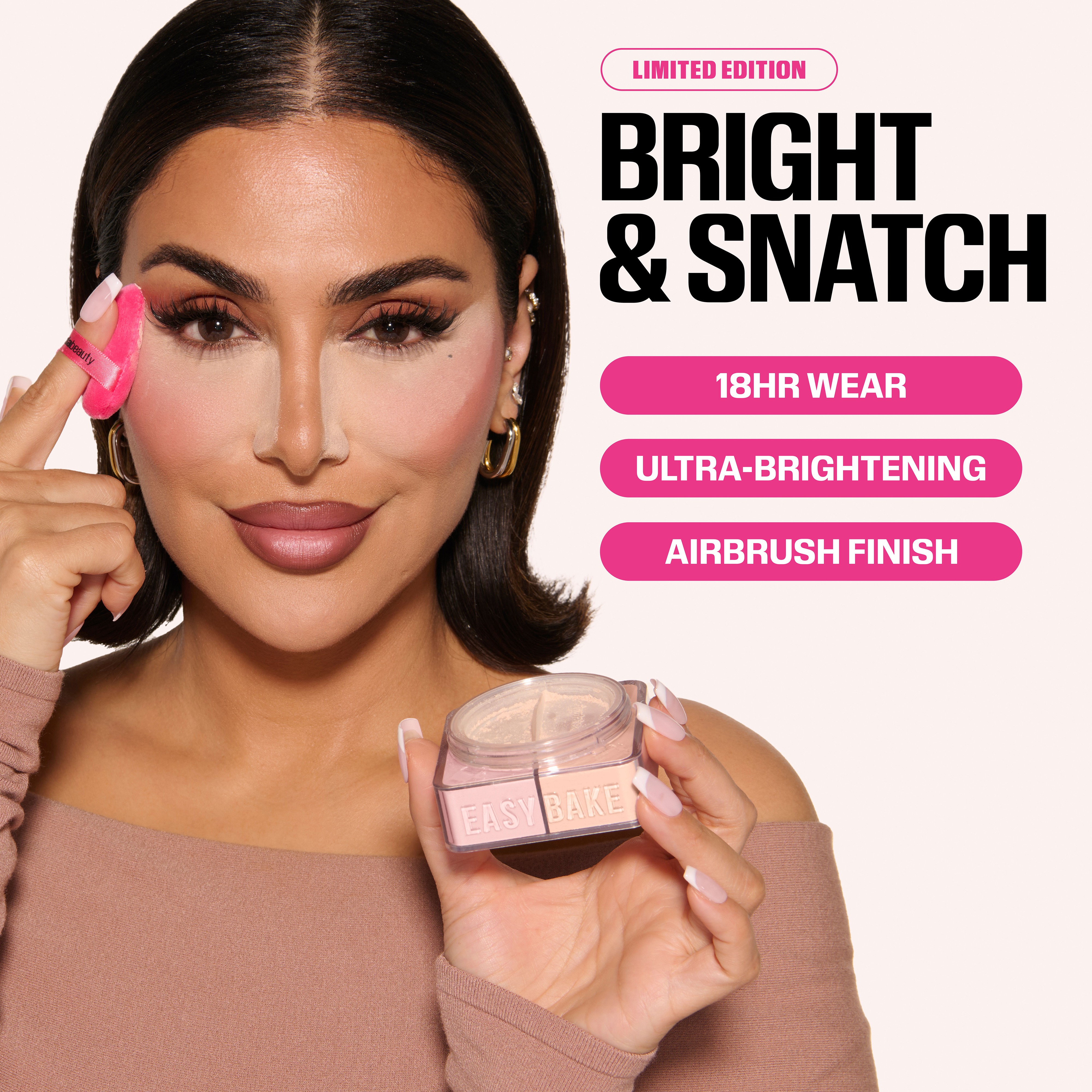 Easy Bake Loose Powder Duo • Pink Pumpkin