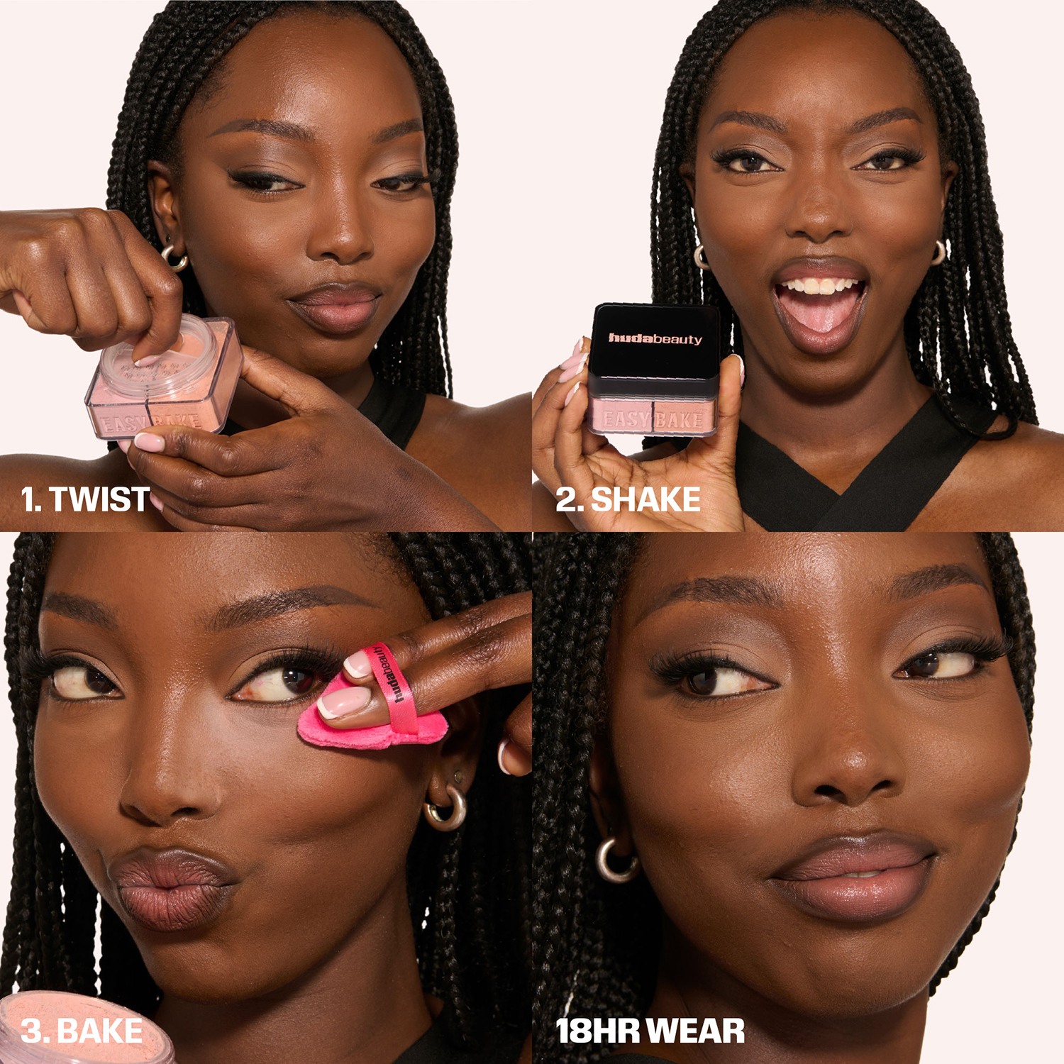 Easy Bake Loose Powder Duo • Pink Pumpkin