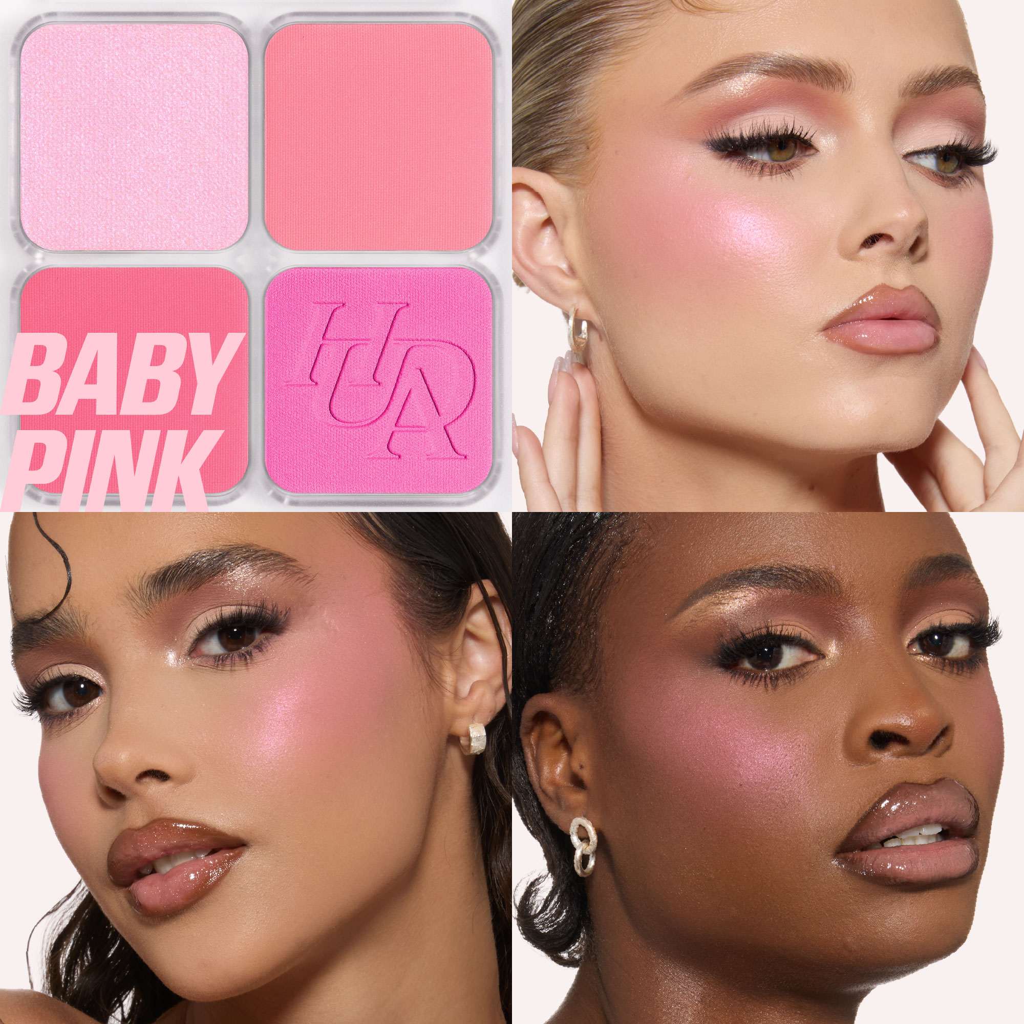 Blush Filter Blurring Blushlighters Palette • Baby Pink