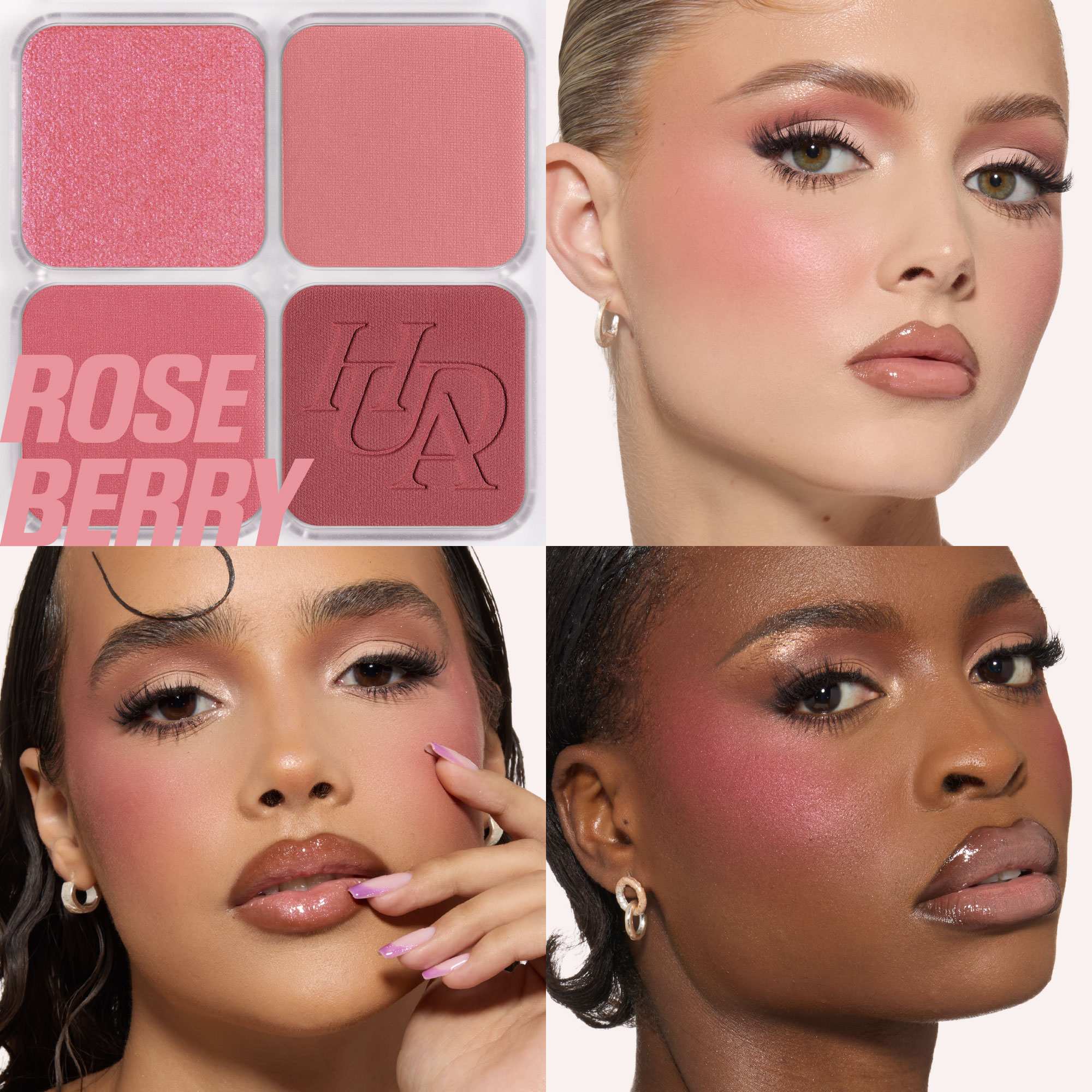 Blush Filter Blurring Blushlighters Palette • Rose Berry