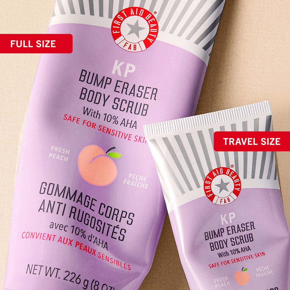 KP Bump Eraser Body Scrub With 10% AHA Fresh Peach • 56.7g
