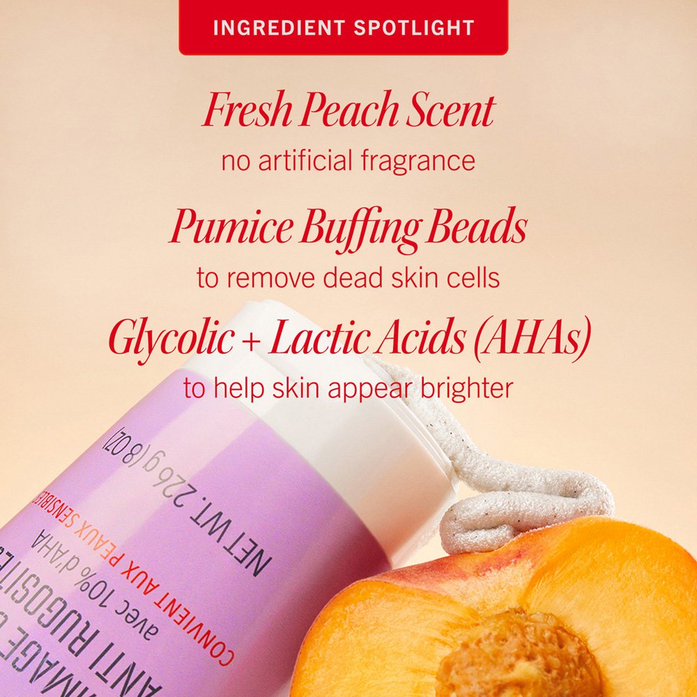 KP Bump Eraser Body Scrub With 10% AHA Fresh Peach • 56.7g