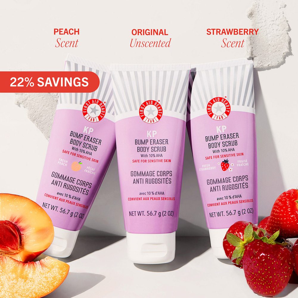 Smooth + Juicy Scrub Kit • Peach And Strawberry