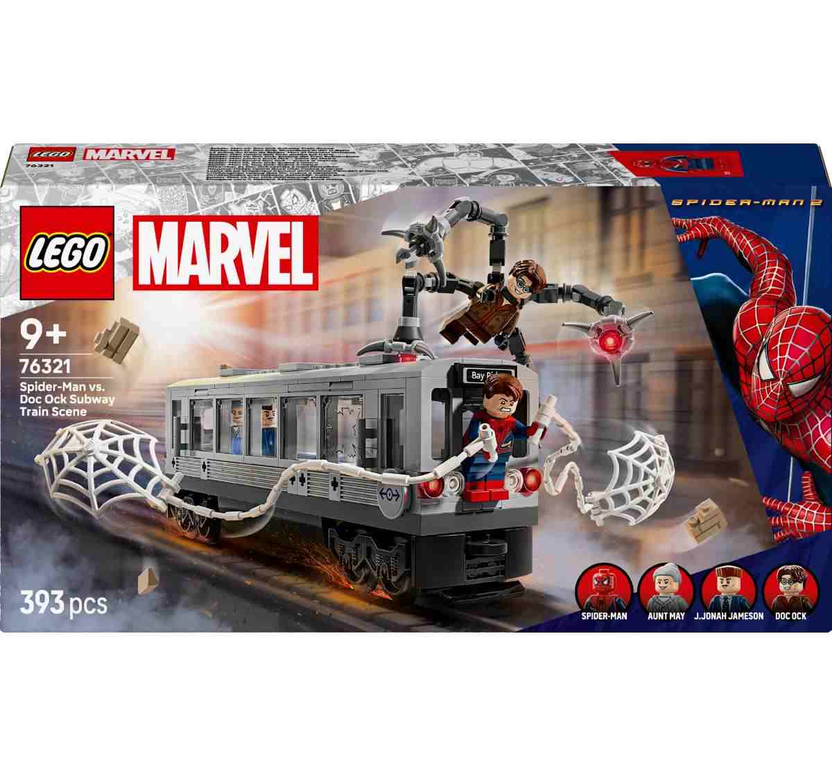 LEGO Marvel Spider-Man vs. Doc Ock Subway Train 76321 - Image 4